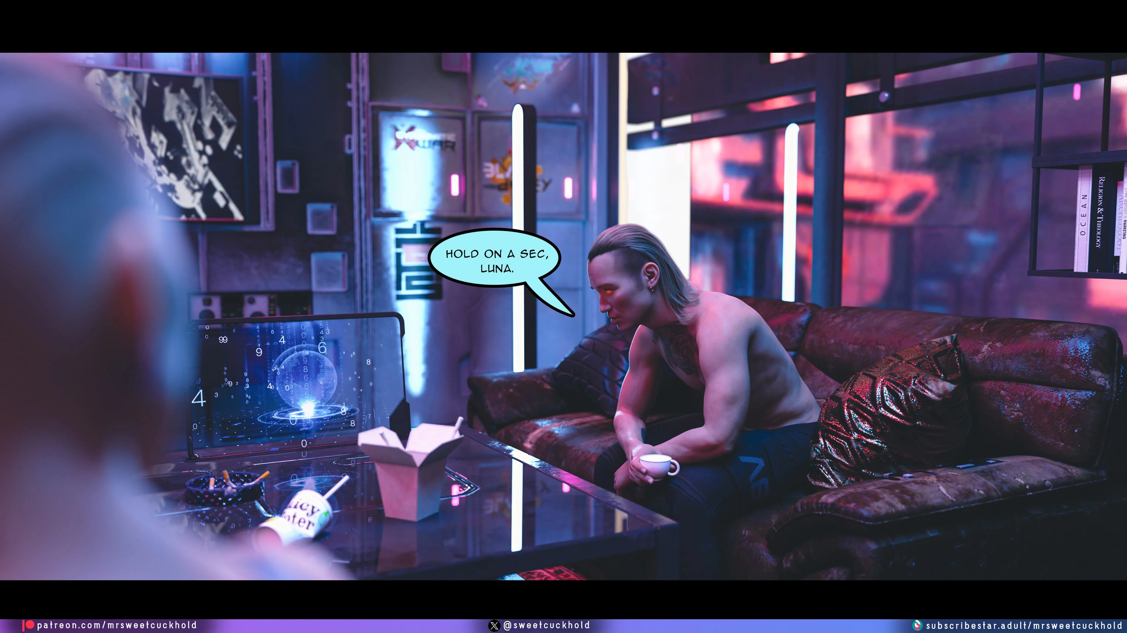 Street Corruption (Cyberpunk 2077) [Mr.SweetCuckhold] - Chapter 2 — Page 17