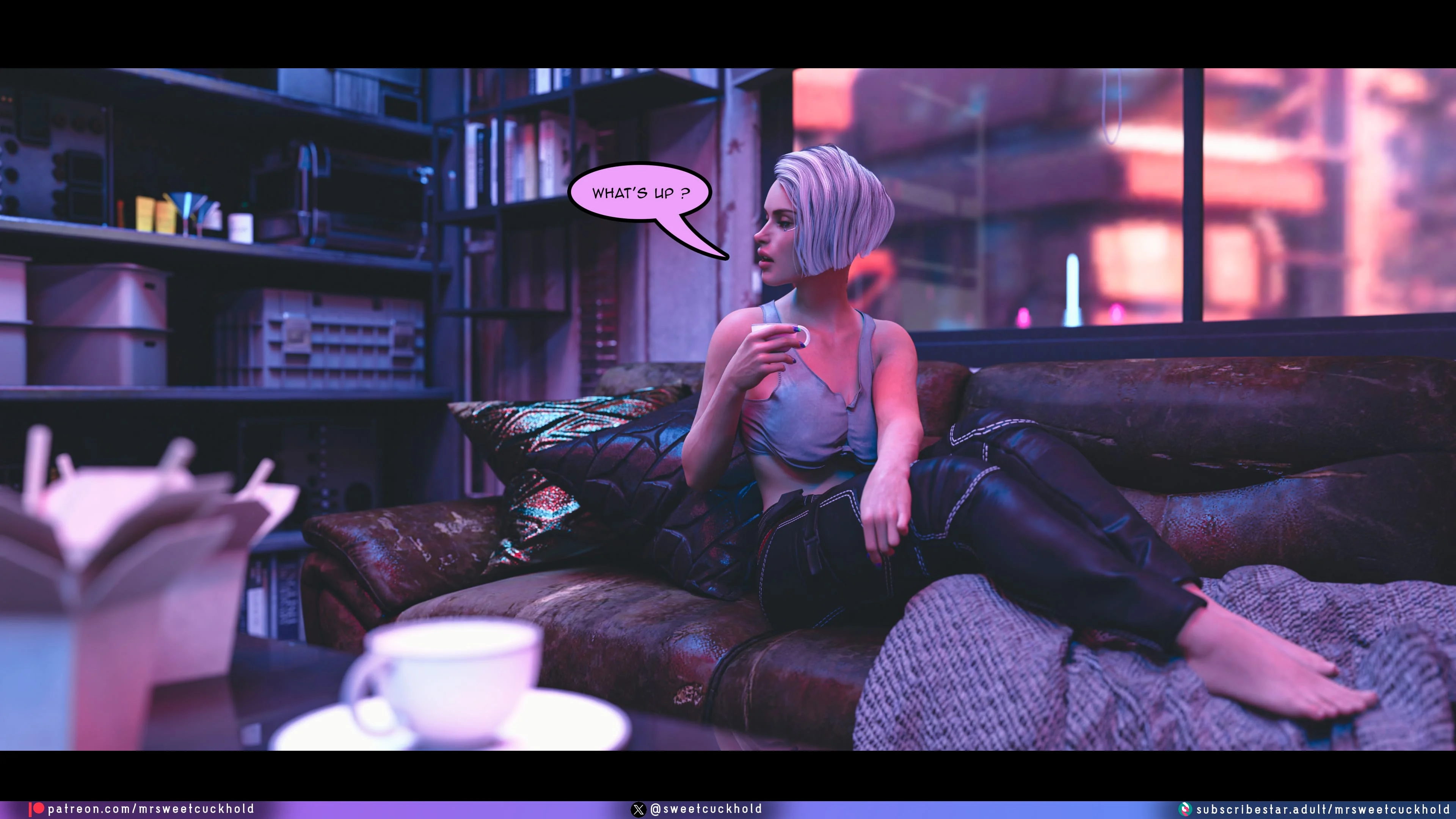 Street Corruption (Cyberpunk 2077) [Mr.SweetCuckhold] - Chapter 2 — Page 18