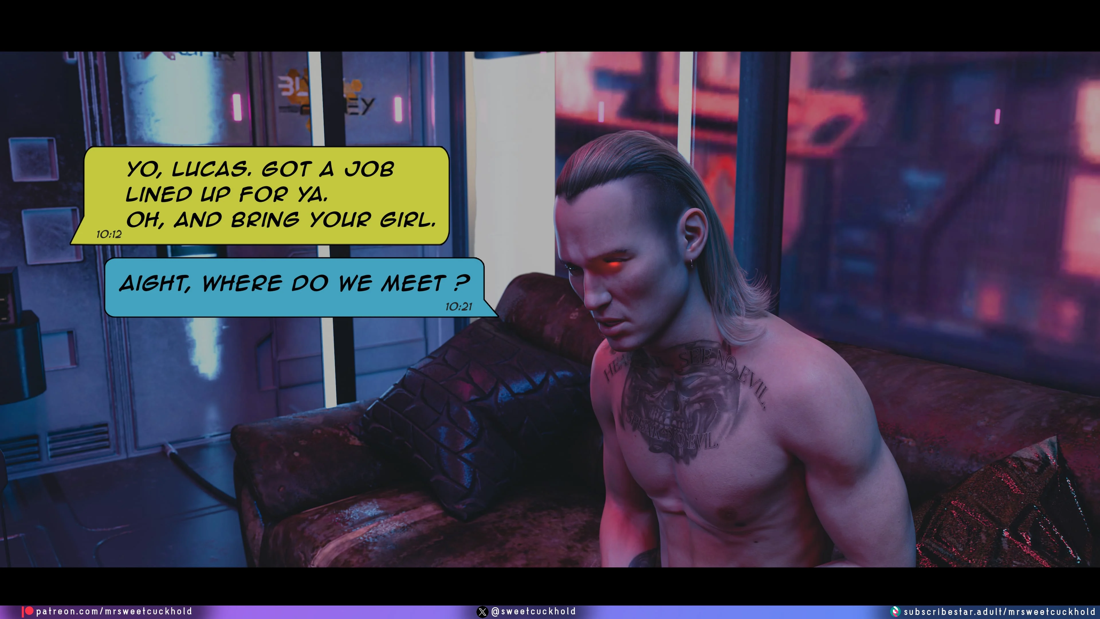 Street Corruption (Cyberpunk 2077) [Mr.SweetCuckhold] - Chapter 2 — Page 27