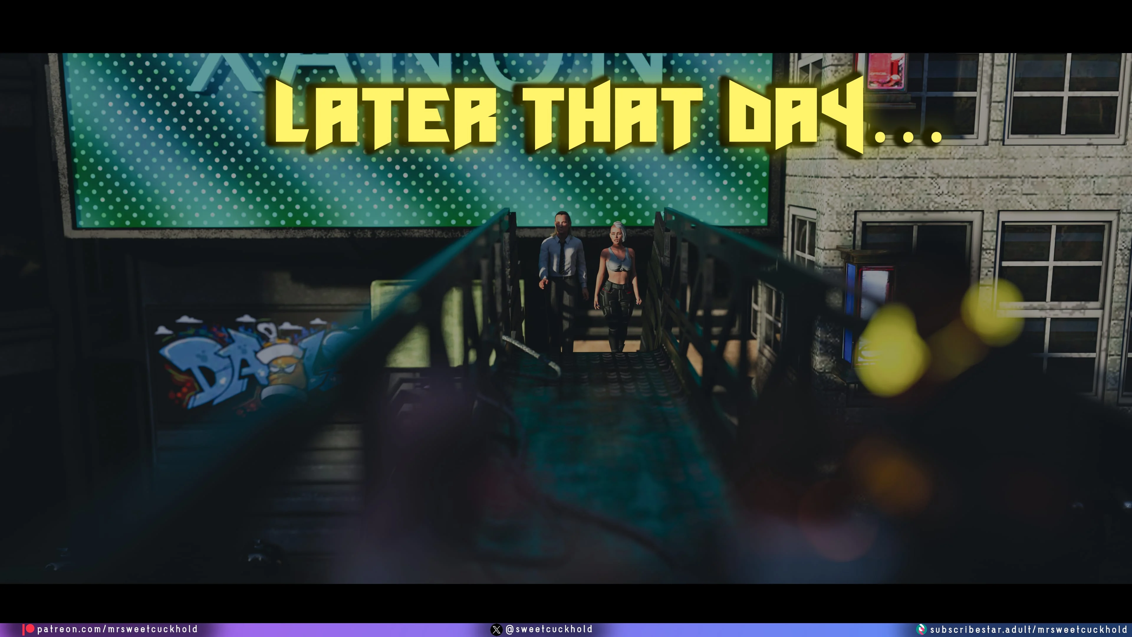 Street Corruption (Cyberpunk 2077) [Mr.SweetCuckhold] - Chapter 2 — Page 29