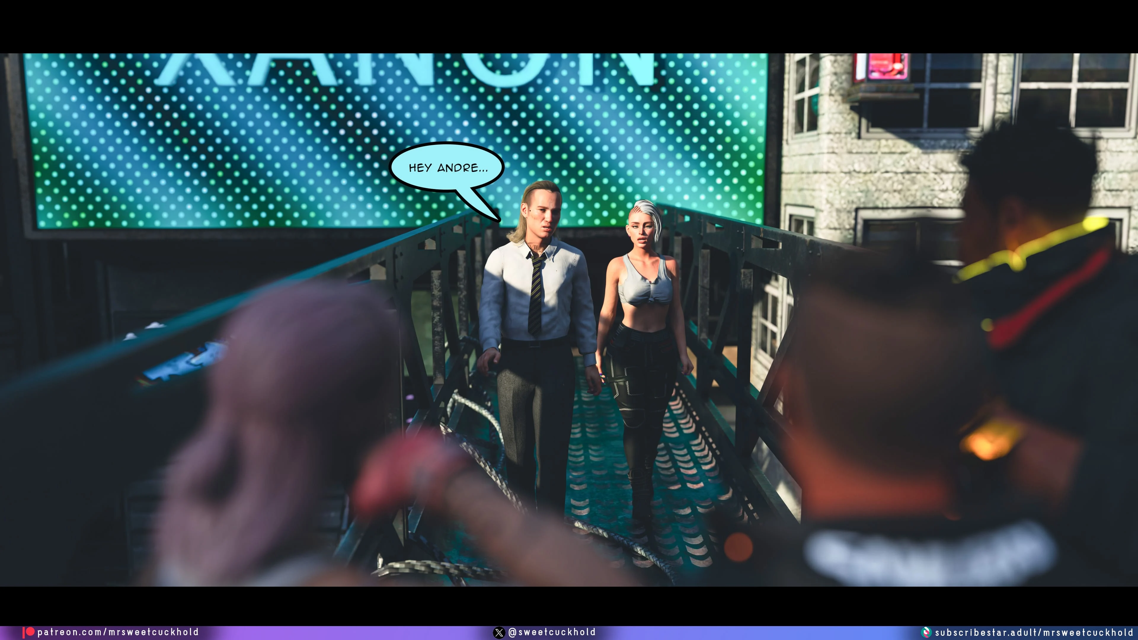 Street Corruption (Cyberpunk 2077) [Mr.SweetCuckhold] - Chapter 2 — Page 32