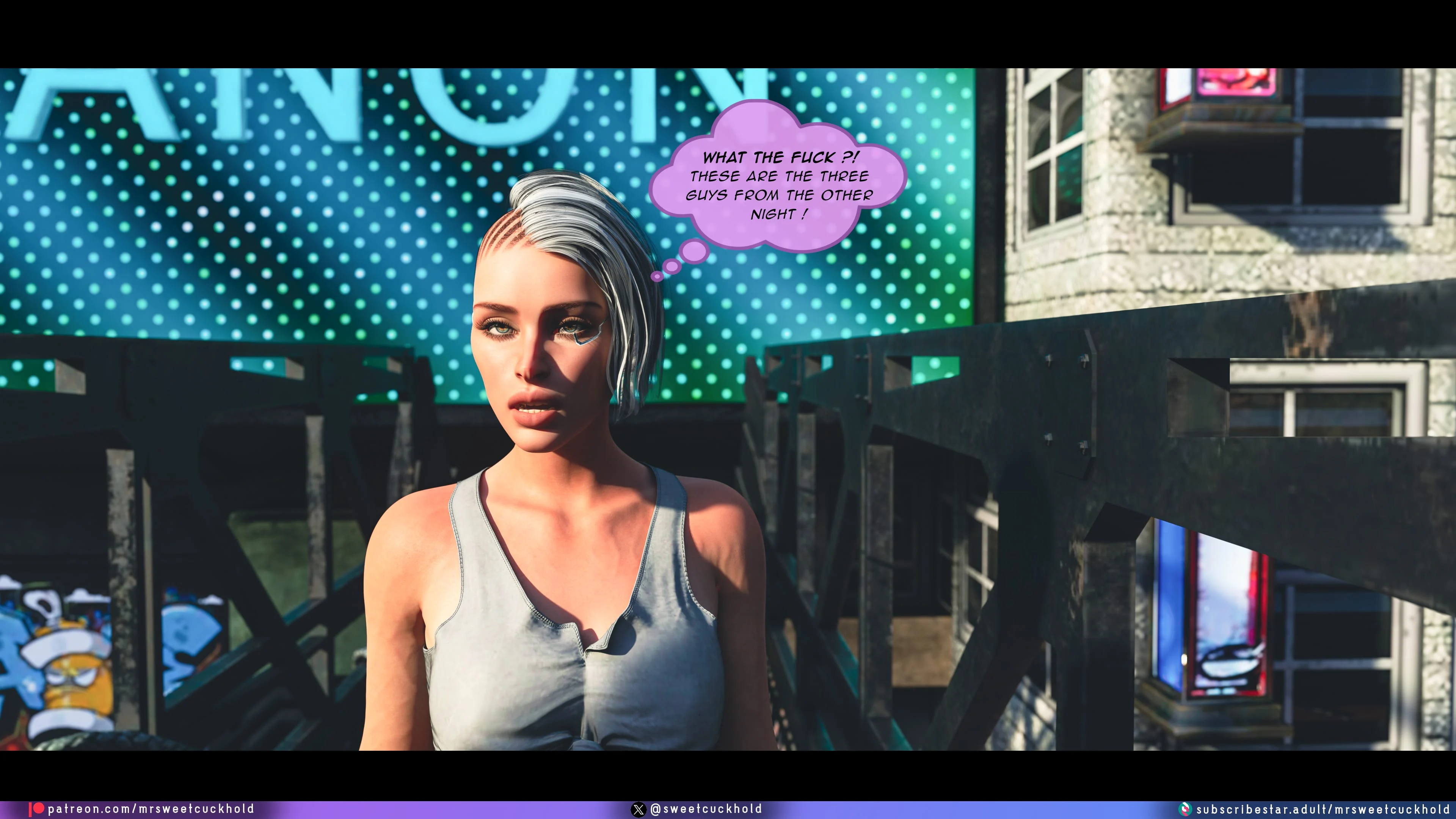 Street Corruption (Cyberpunk 2077) [Mr.SweetCuckhold] - Chapter 2 — Page 33