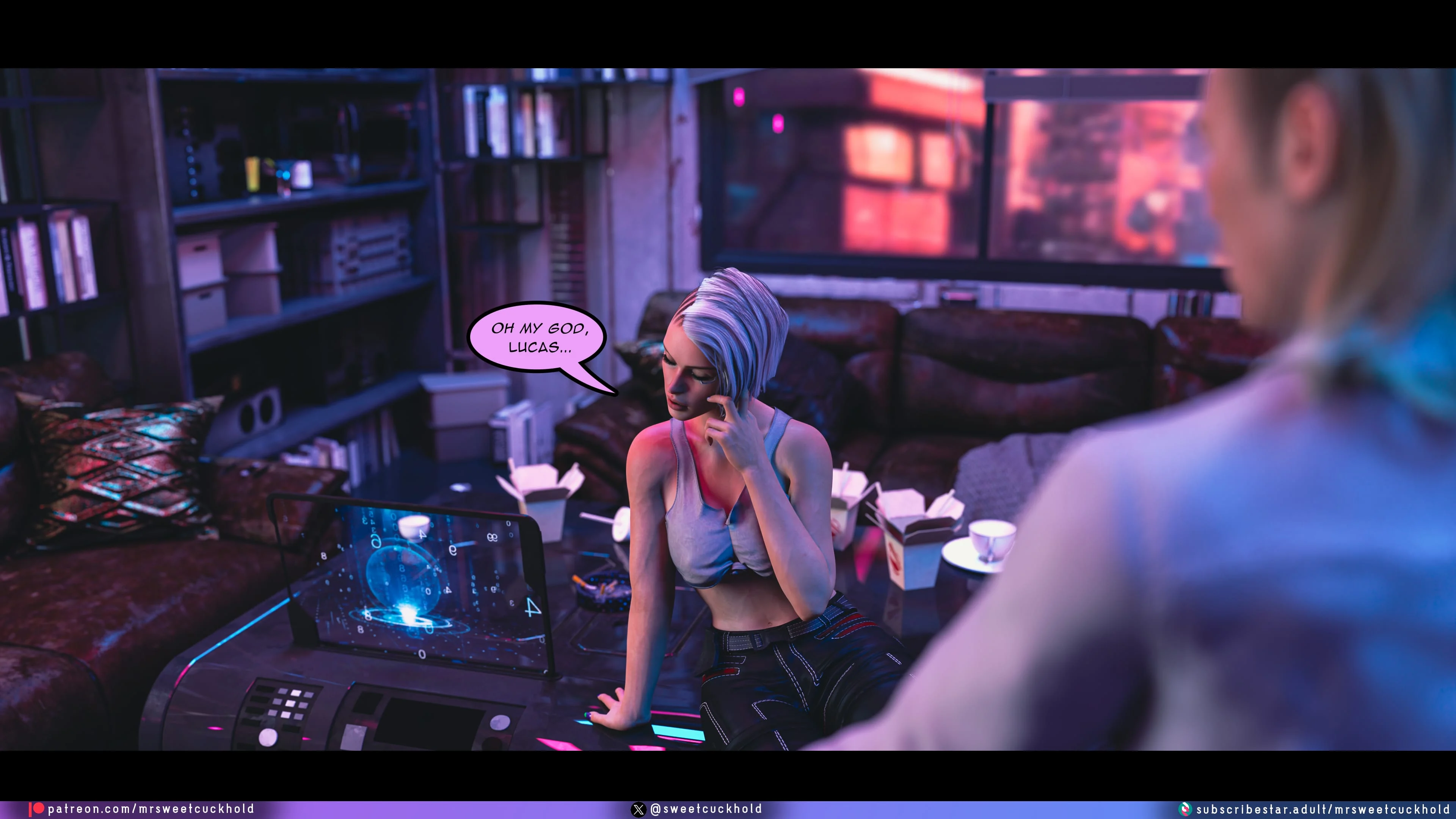 Street Corruption (Cyberpunk 2077) [Mr.SweetCuckhold] - Chapter 2 — Page 65