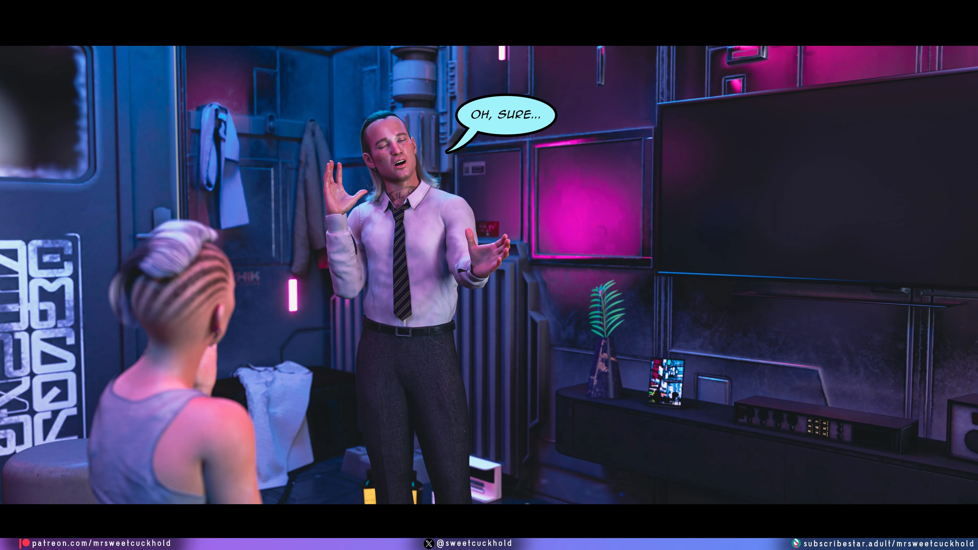 Street Corruption (Cyberpunk 2077) [Mr.SweetCuckhold] - Chapter 2 — Page 67