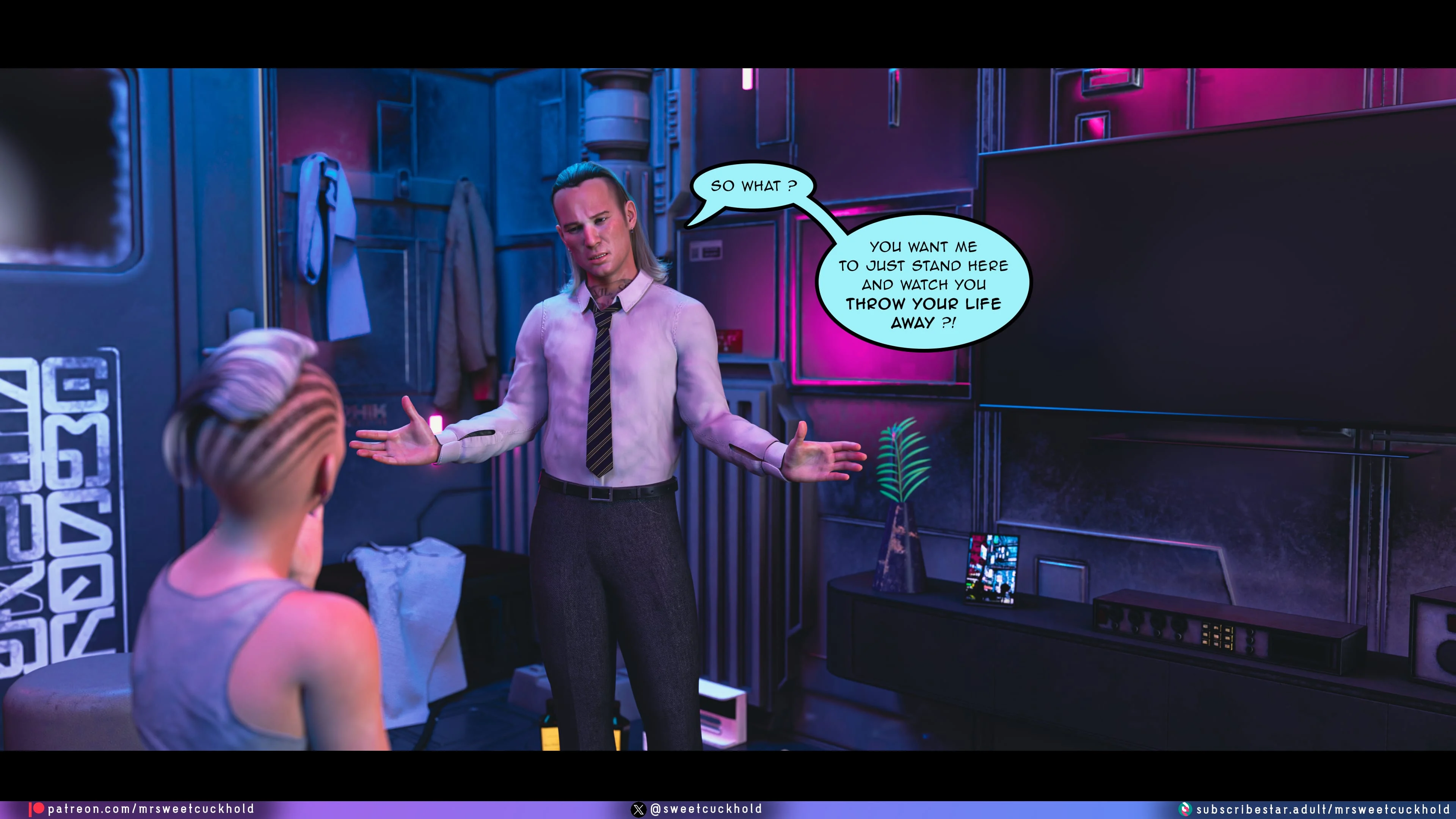 Street Corruption (Cyberpunk 2077) [Mr.SweetCuckhold] - Chapter 2 — Page 68