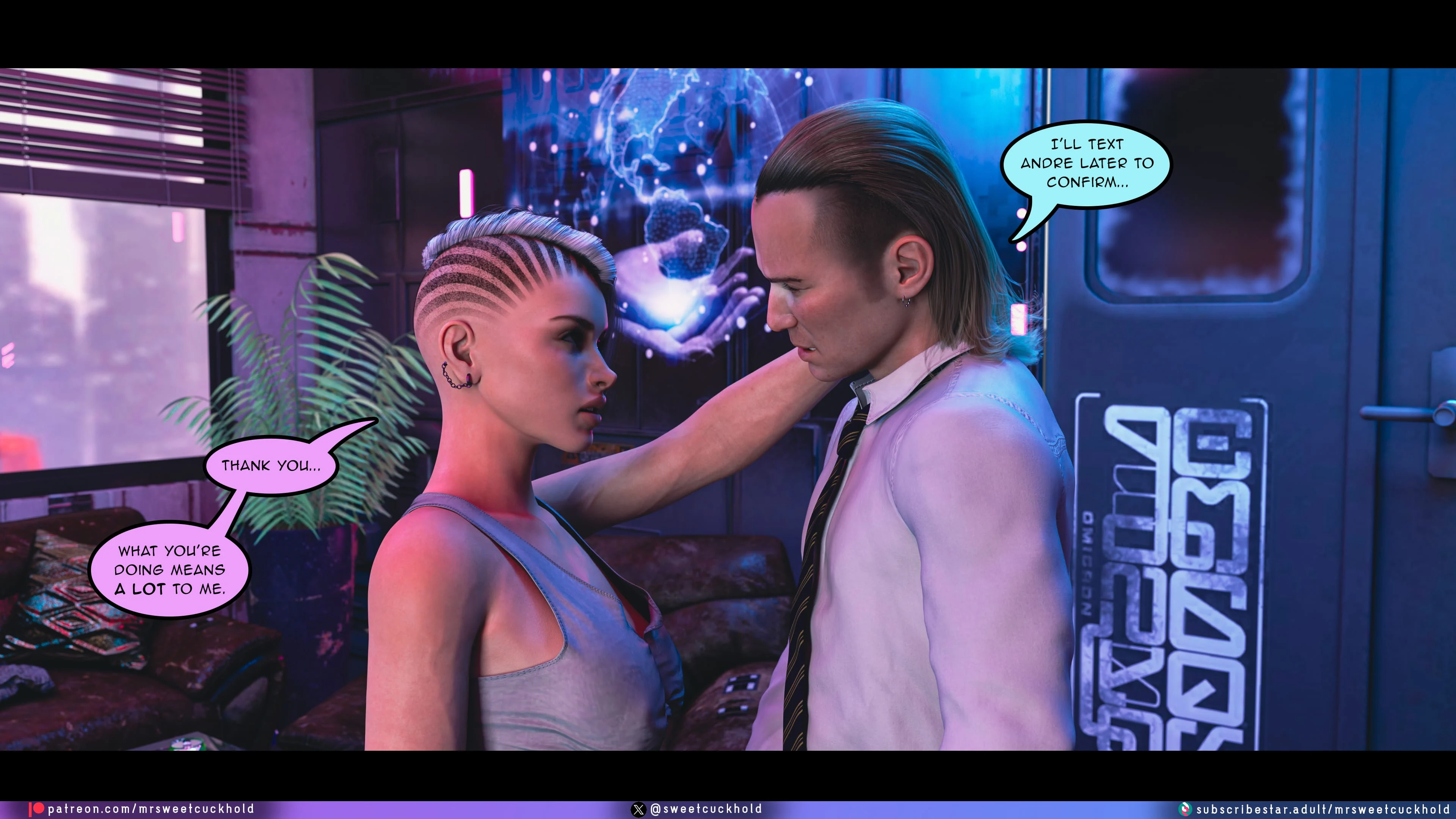 Street Corruption (Cyberpunk 2077) [Mr.SweetCuckhold] - Chapter 2 — Page 74