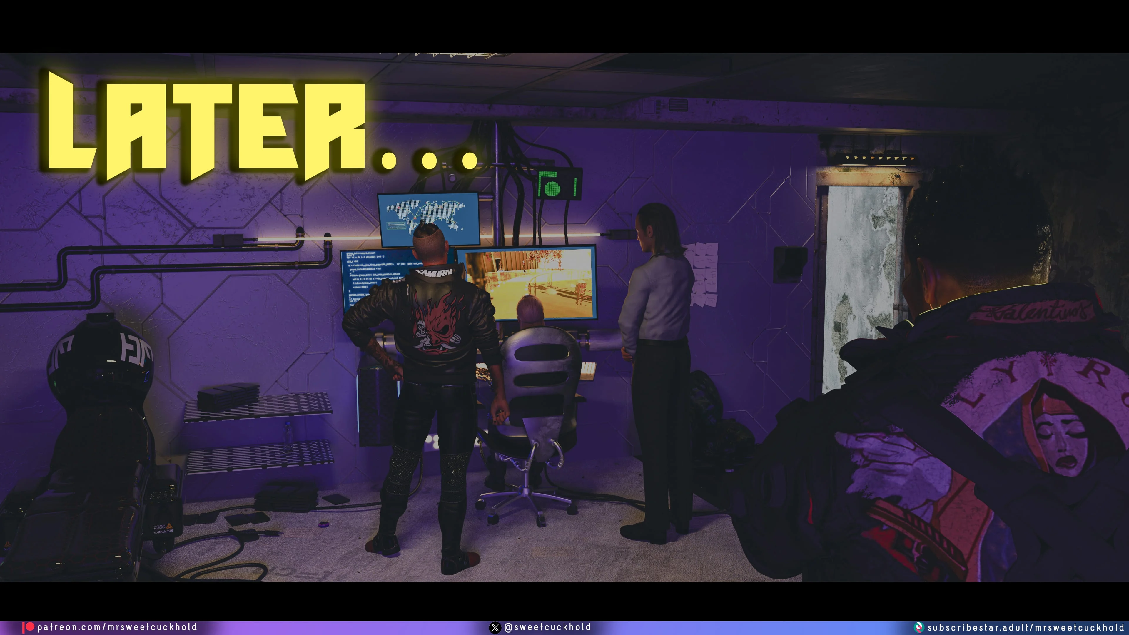 Street Corruption (Cyberpunk 2077) [Mr.SweetCuckhold] - Chapter 2 — Page 76