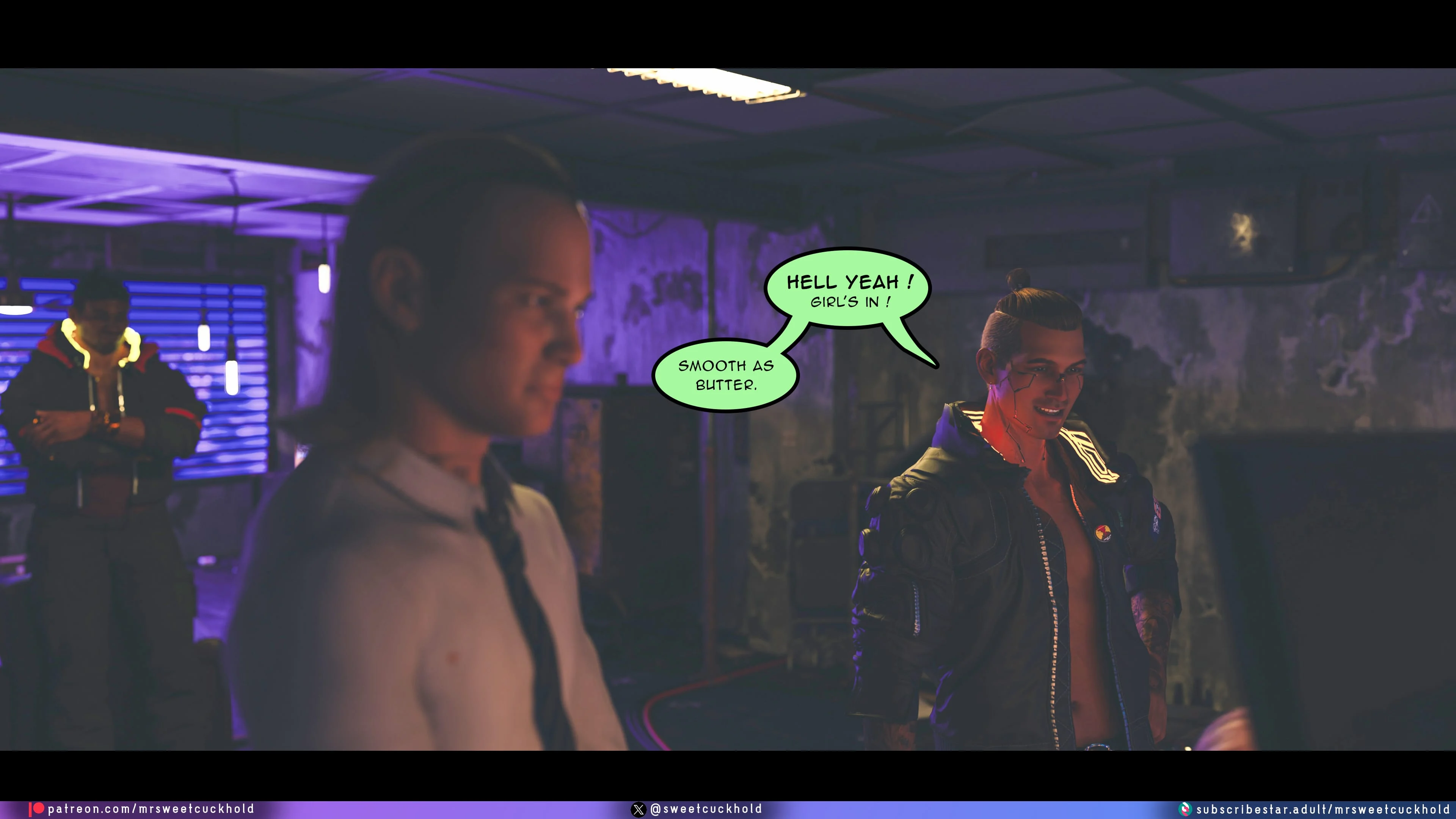 Street Corruption (Cyberpunk 2077) [Mr.SweetCuckhold] - Chapter 2 — Page 85