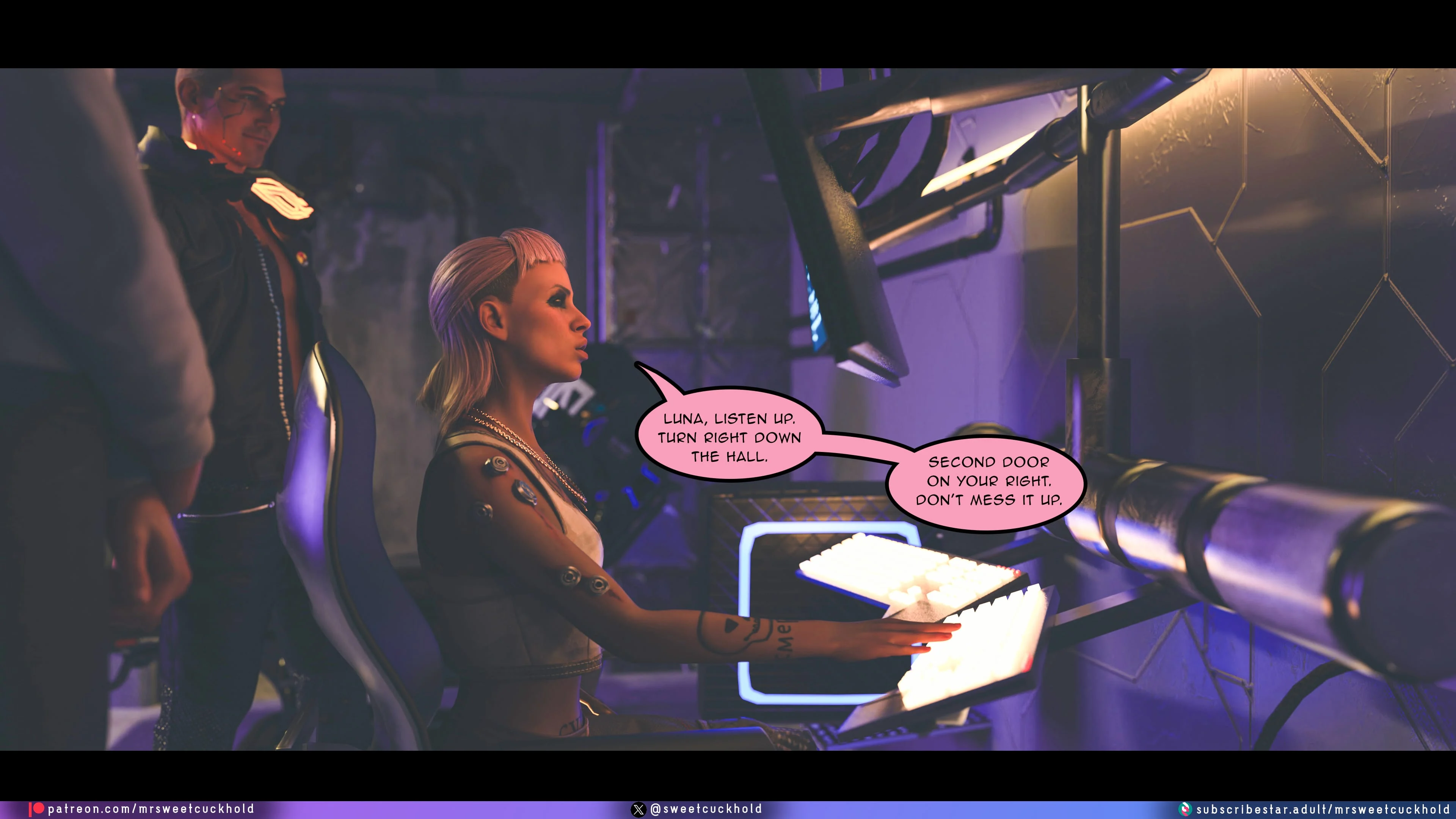 Street Corruption (Cyberpunk 2077) [Mr.SweetCuckhold] - Chapter 2 — Page 86