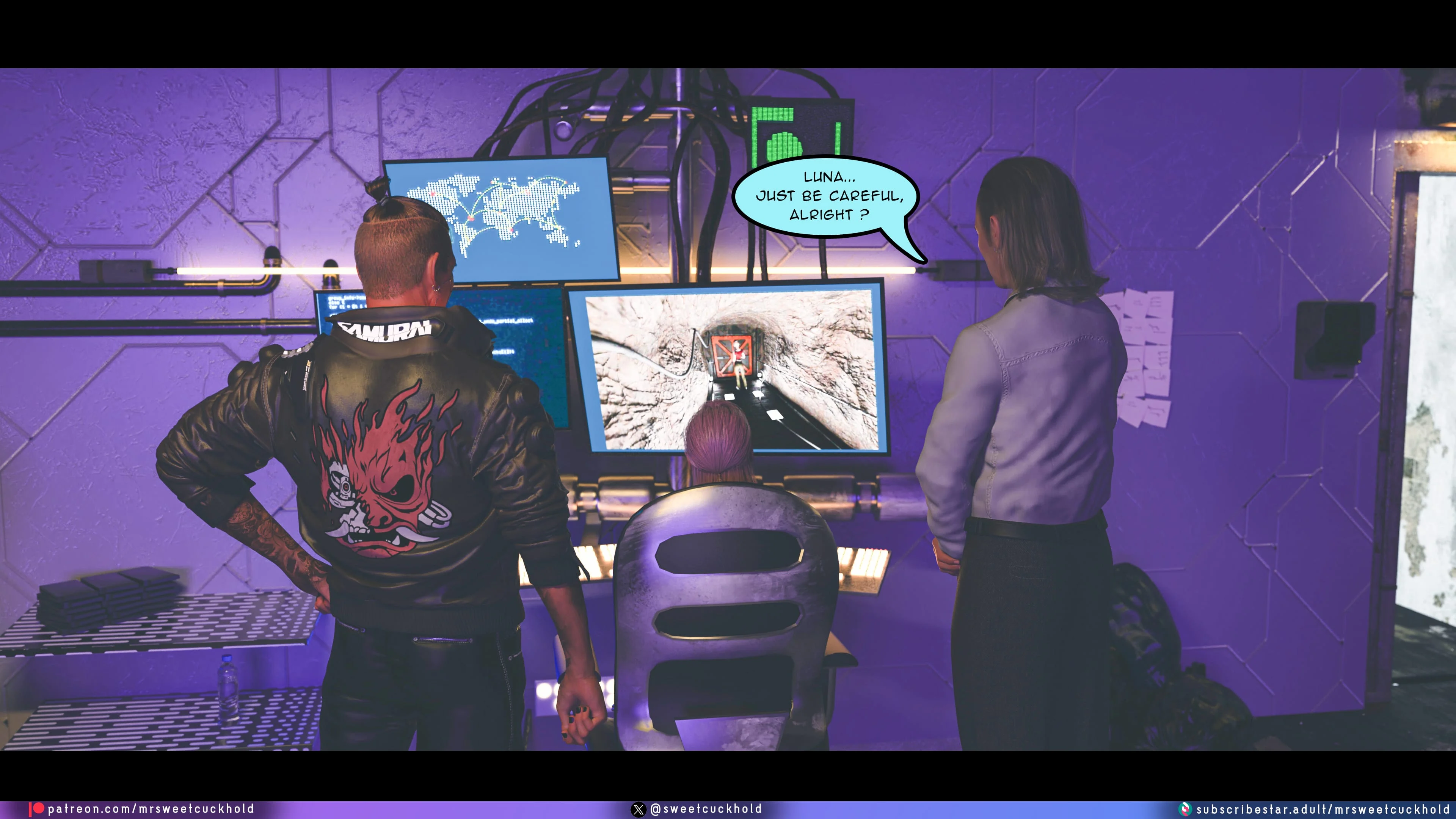 Street Corruption (Cyberpunk 2077) [Mr.SweetCuckhold] - Chapter 2 — Page 90