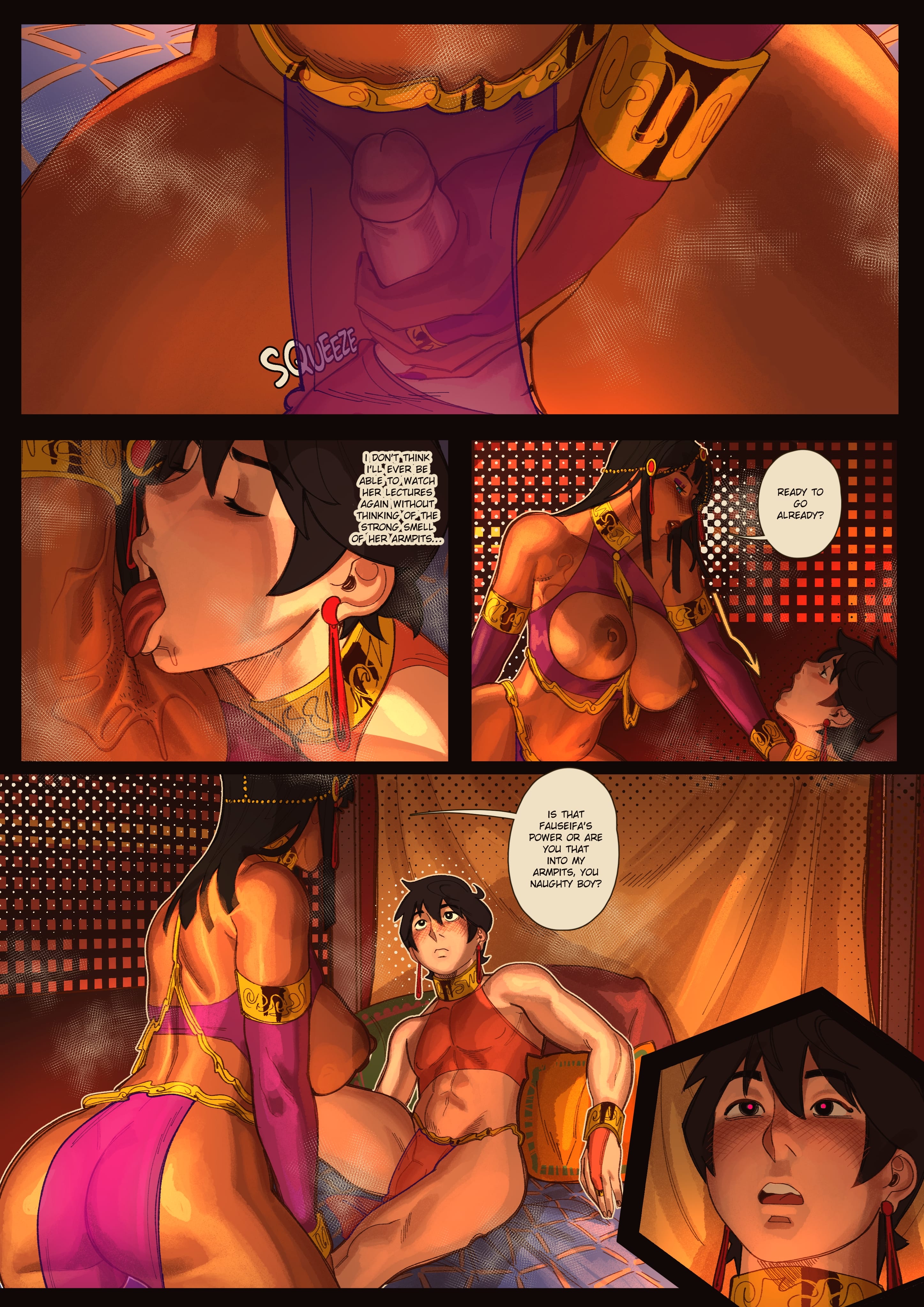 Nico Robin Comic (One Piece AU) [Nastacic] - Chapter 1 — Page 35