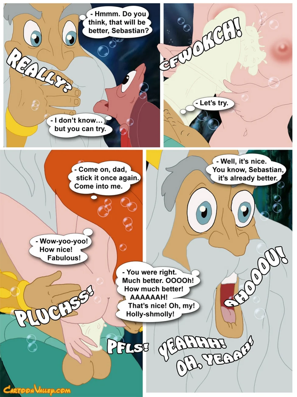 Ariel And New Sex Technique (The Little Mermaid) [Cartoon Valley] - Chapter 1 — Page 8