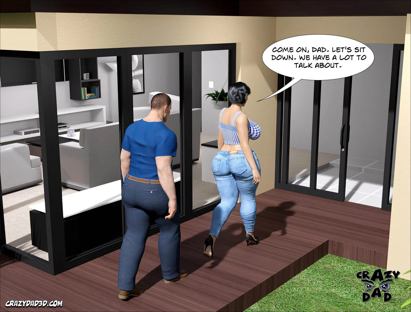 Amanda [CrazyDad3D] - Chapter 1 — Page 92