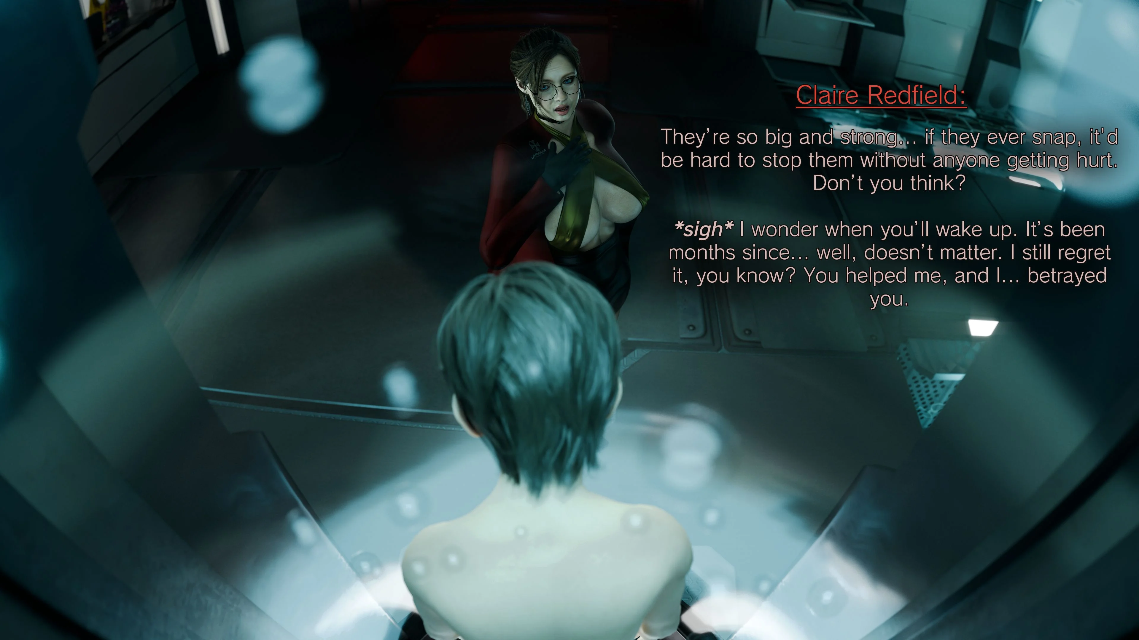 Resident Lust (Resident Evil) [PervertMuffinMajima] - Chapter 5 — Page 50