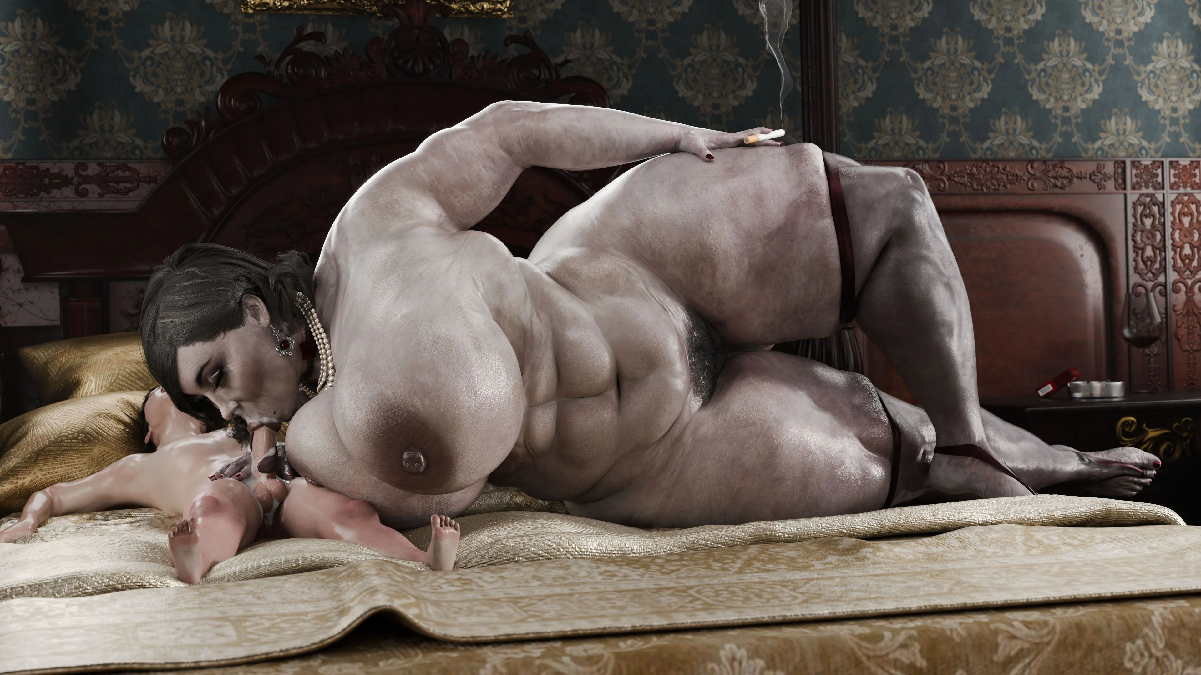 Resident Lust (Resident Evil) [PervertMuffinMajima] - Chapter 4.5 — Page 34