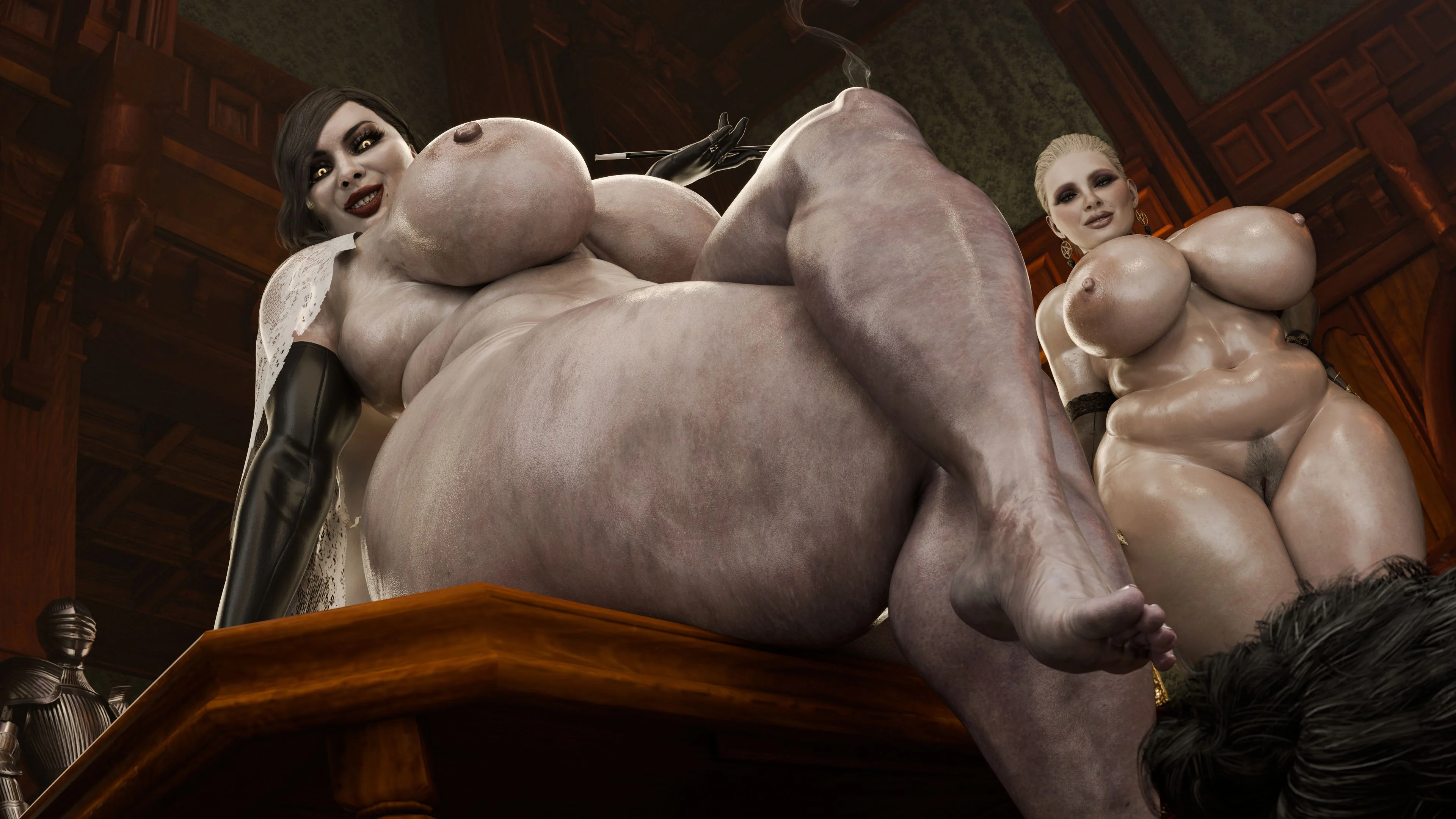 Resident Lust (Resident Evil) [PervertMuffinMajima] - Chapter 4.5 — Page 5