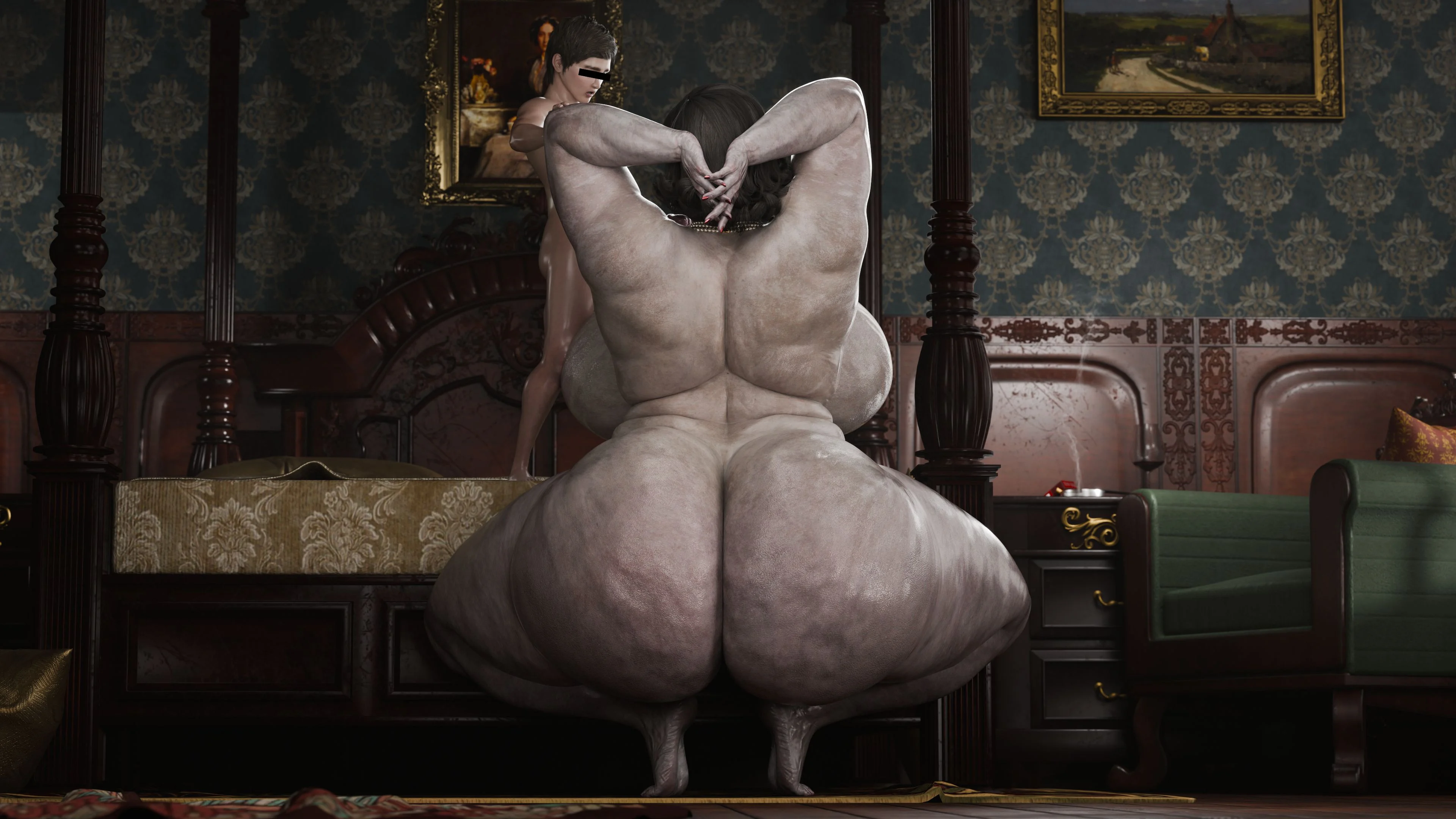 Resident Lust (Resident Evil) [PervertMuffinMajima] - Chapter 4.5 — Page 56