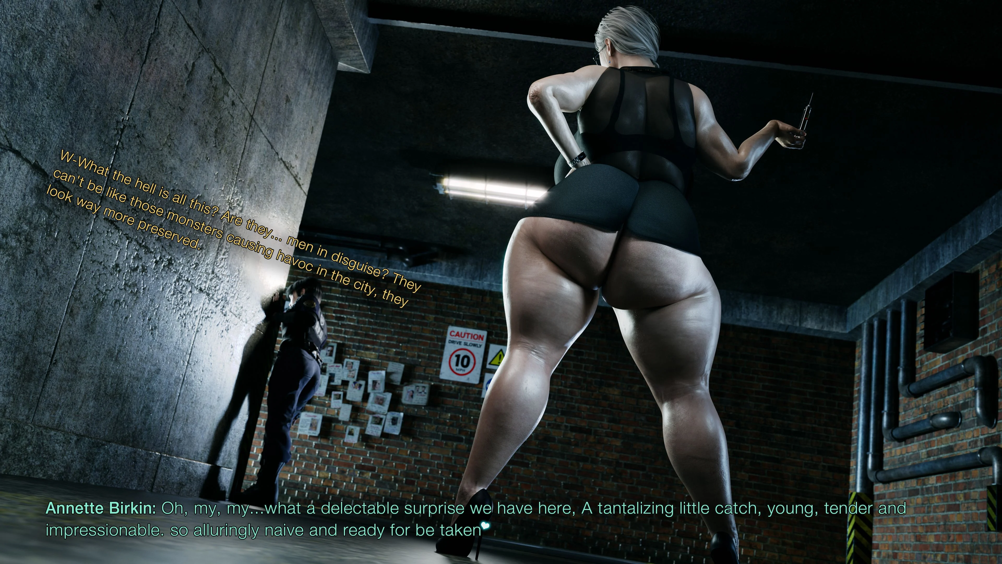 Resident Lust (Resident Evil) [PervertMuffinMajima] - Chapter 1.1 — Page 6