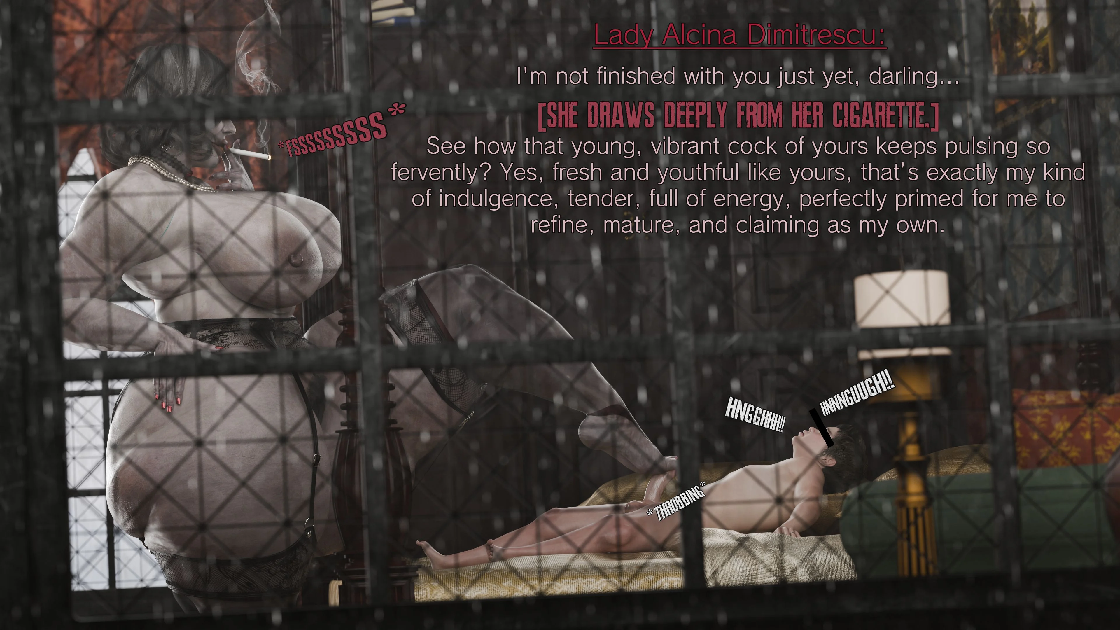 Resident Lust (Resident Evil) [PervertMuffinMajima] - Chapter 4 — Page 33