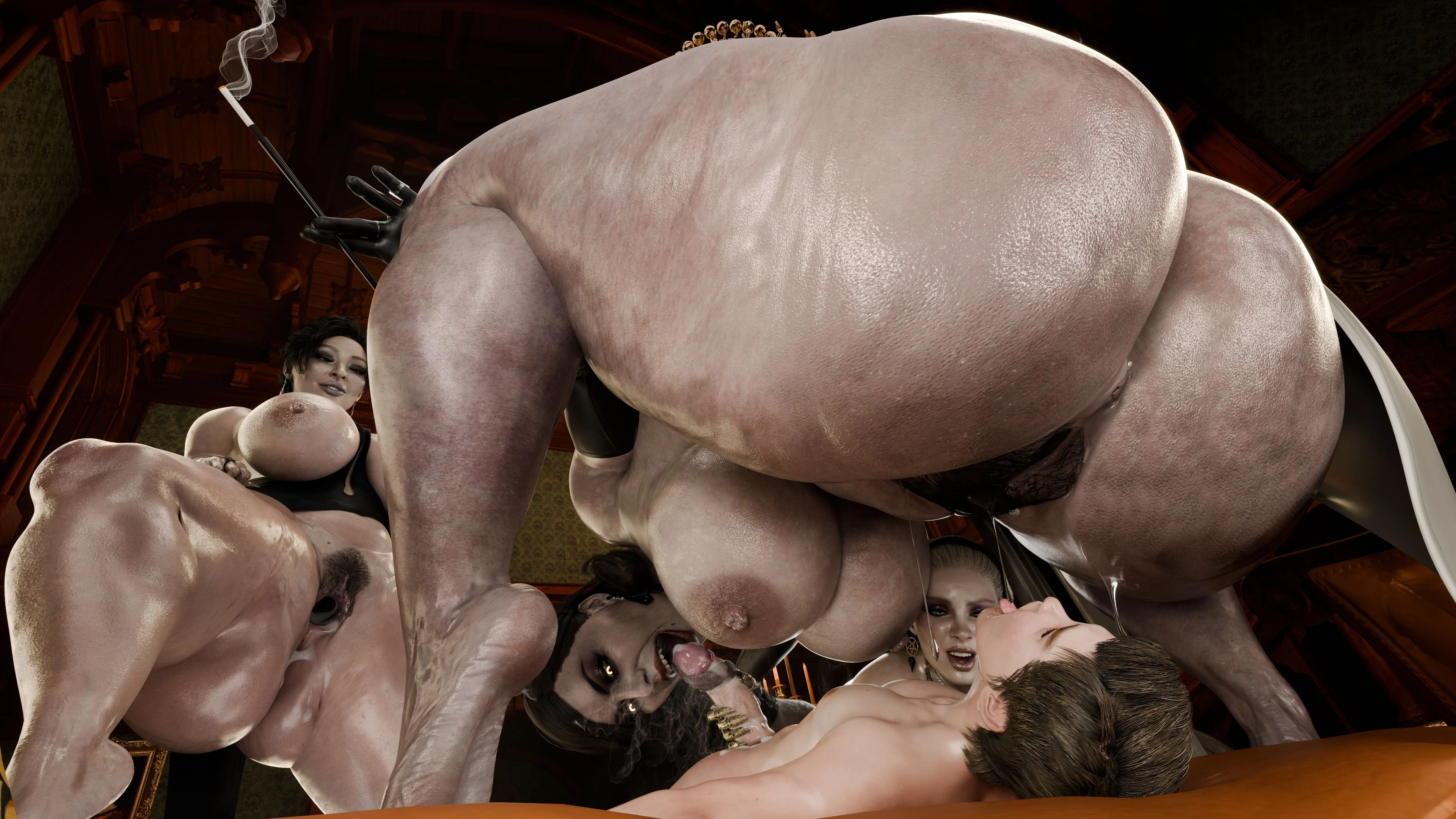 Resident Lust (Resident Evil) [PervertMuffinMajima] - Chapter 3.5 — Page 18