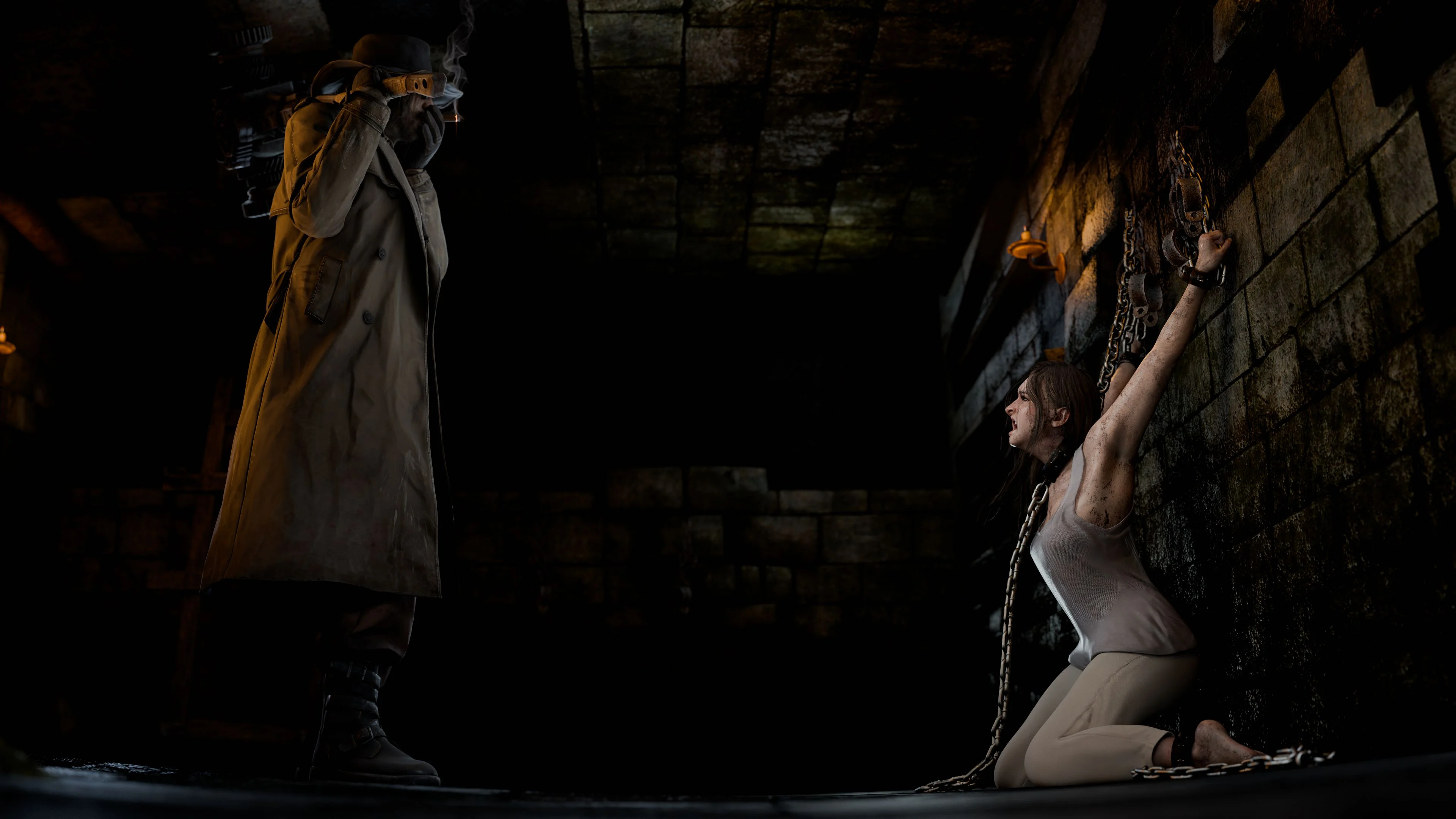 Resident Lust (Resident Evil) [PervertMuffinMajima] - Chapter 3.5 — Page 46