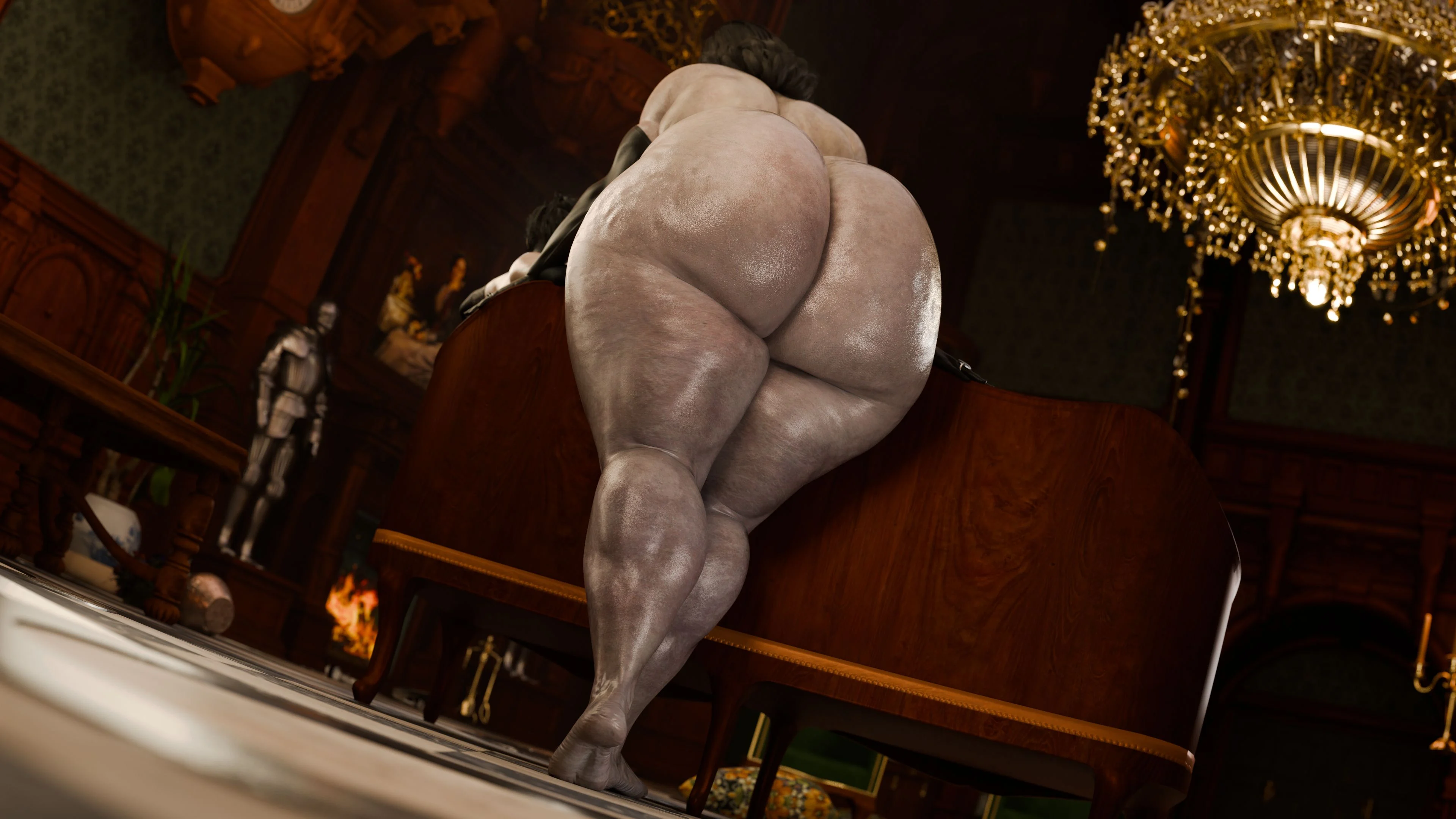 Resident Lust (Resident Evil) [PervertMuffinMajima] - Chapter 3.5 — Page 55