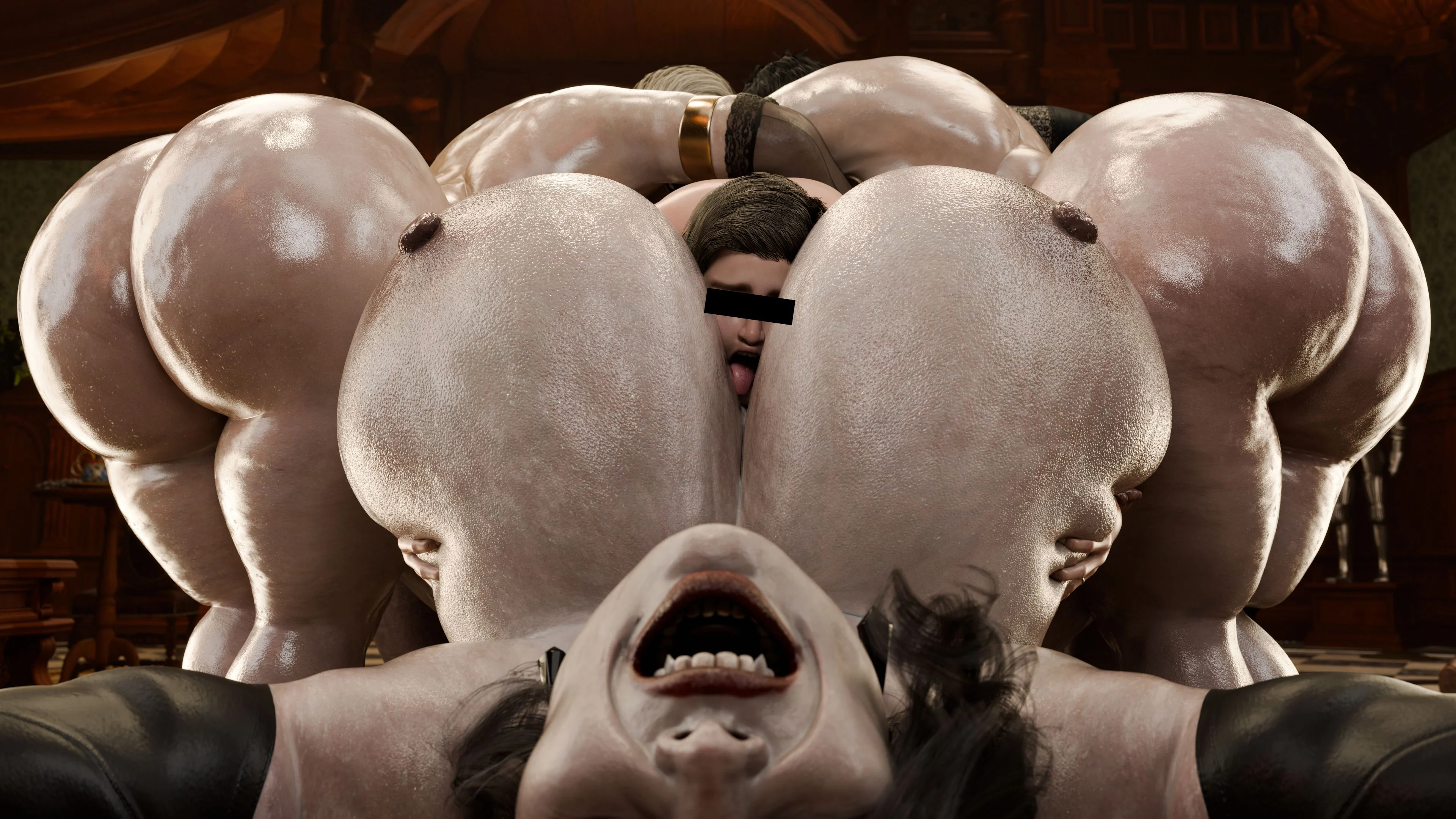 Resident Lust (Resident Evil) [PervertMuffinMajima] - Chapter 3.5 — Page 63