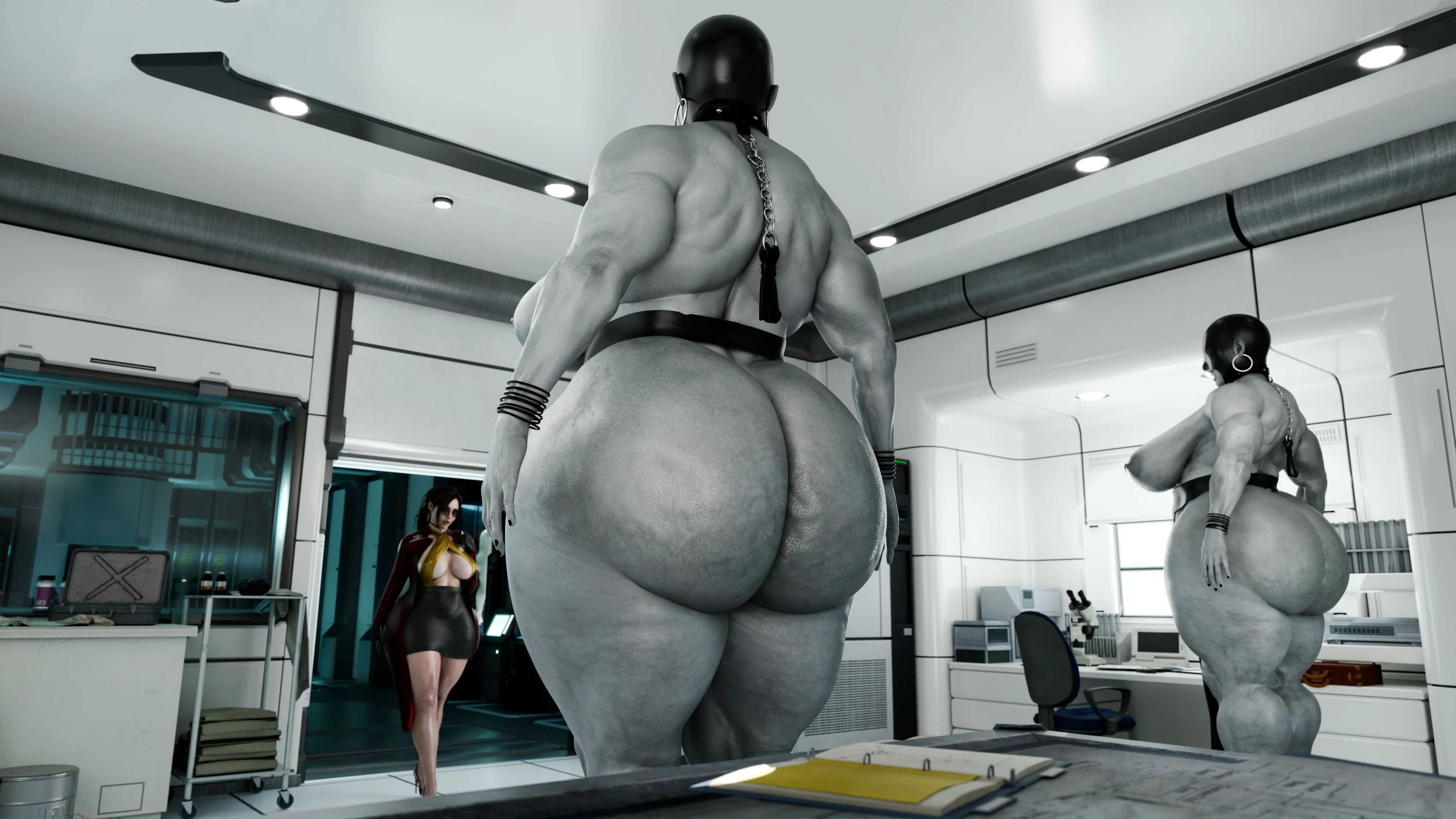 Resident Lust (Resident Evil) [PervertMuffinMajima] - Chapter 5.5 — Page 35