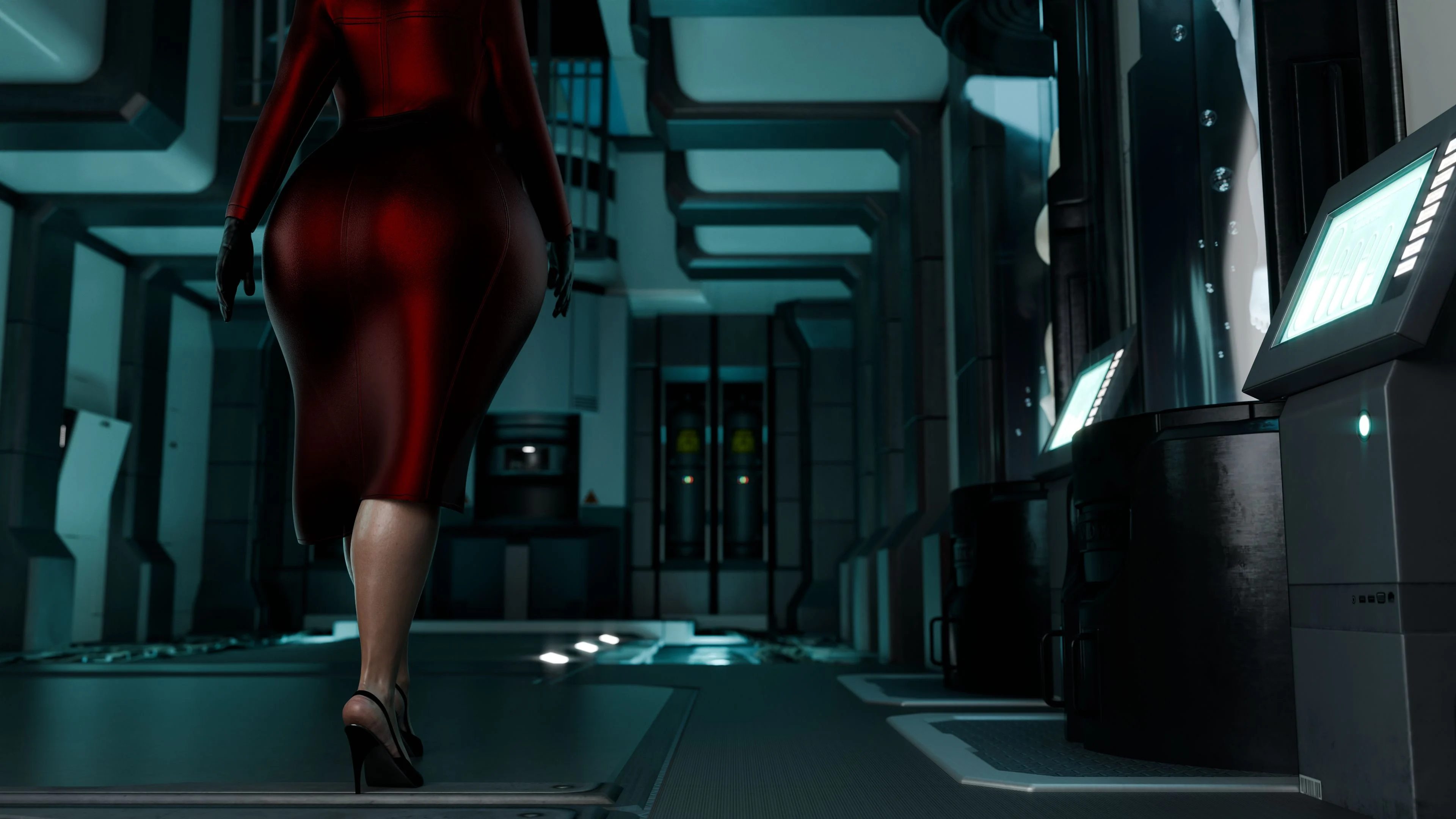 Resident Lust (Resident Evil) [PervertMuffinMajima] - Chapter 5.5 — Page 56