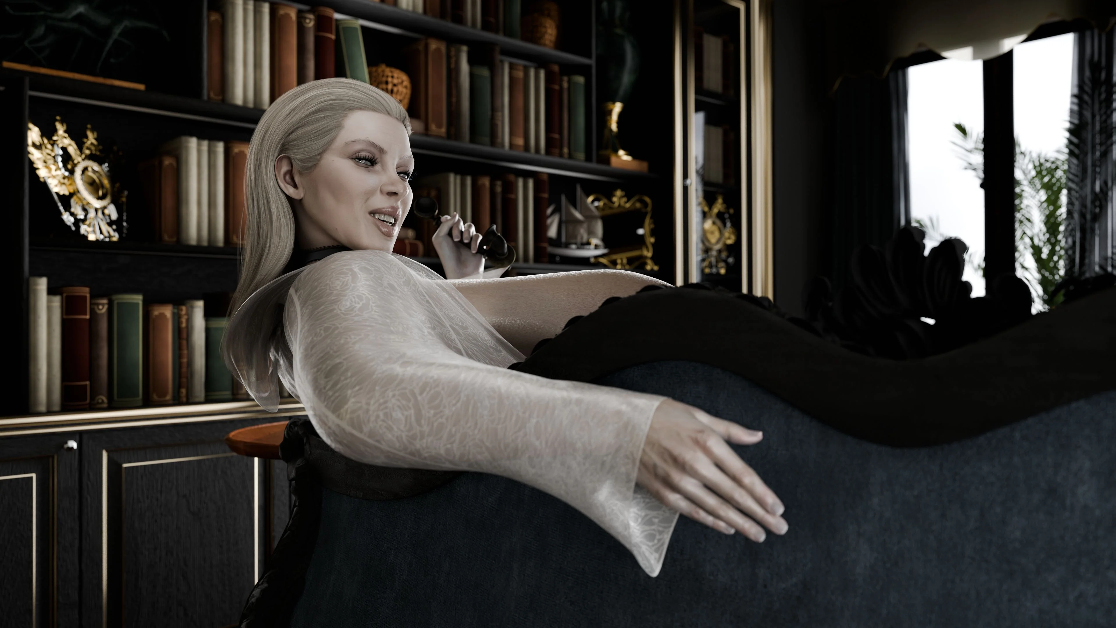 Resident Lust (Resident Evil) [PervertMuffinMajima] - Chapter 5.5 — Page 9