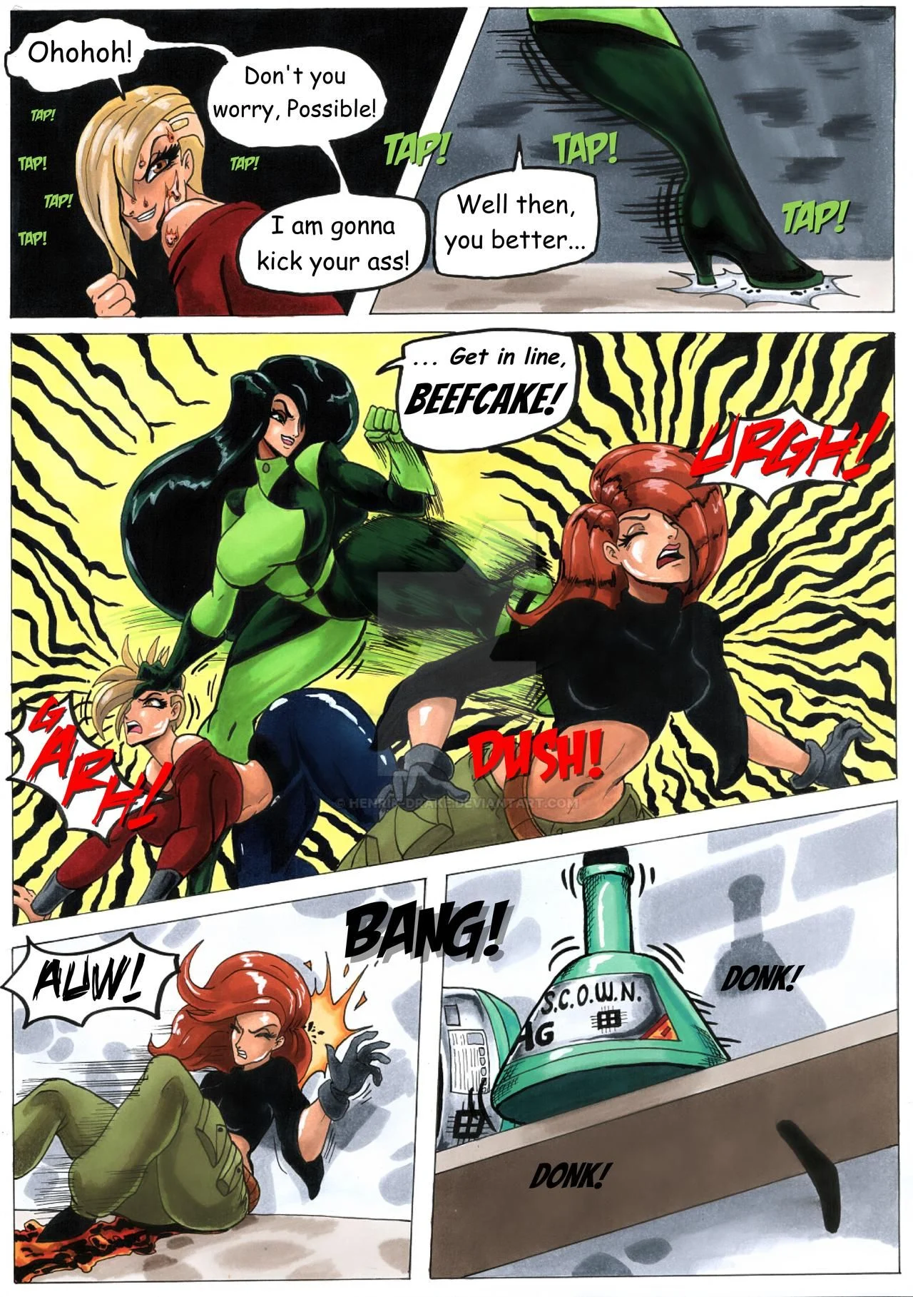 Ron Stoppable And His New Pets (Kim Possible) [Henrik Drake] - Chapter 1 — Page 11