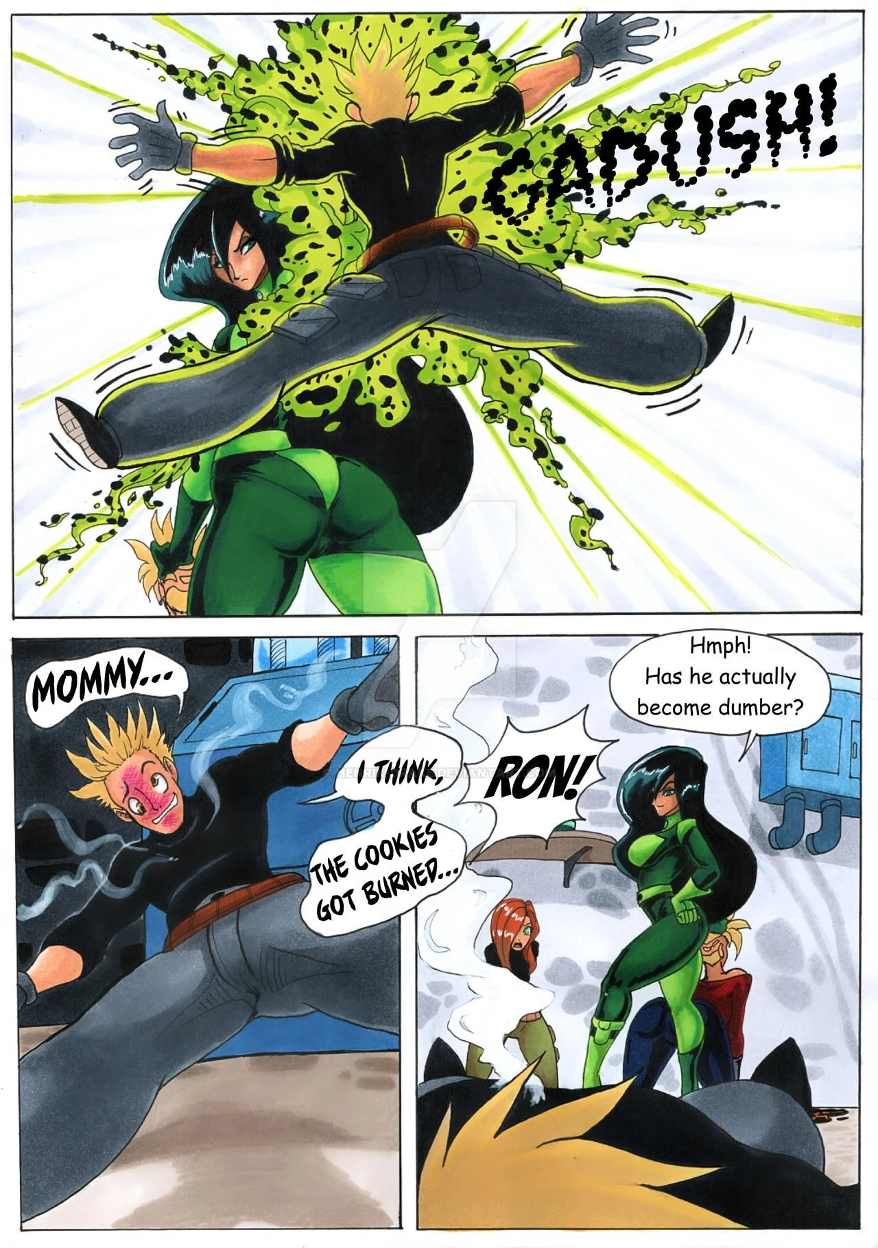 Ron Stoppable And His New Pets (Kim Possible) [Henrik Drake] - Chapter 1 — Page 14