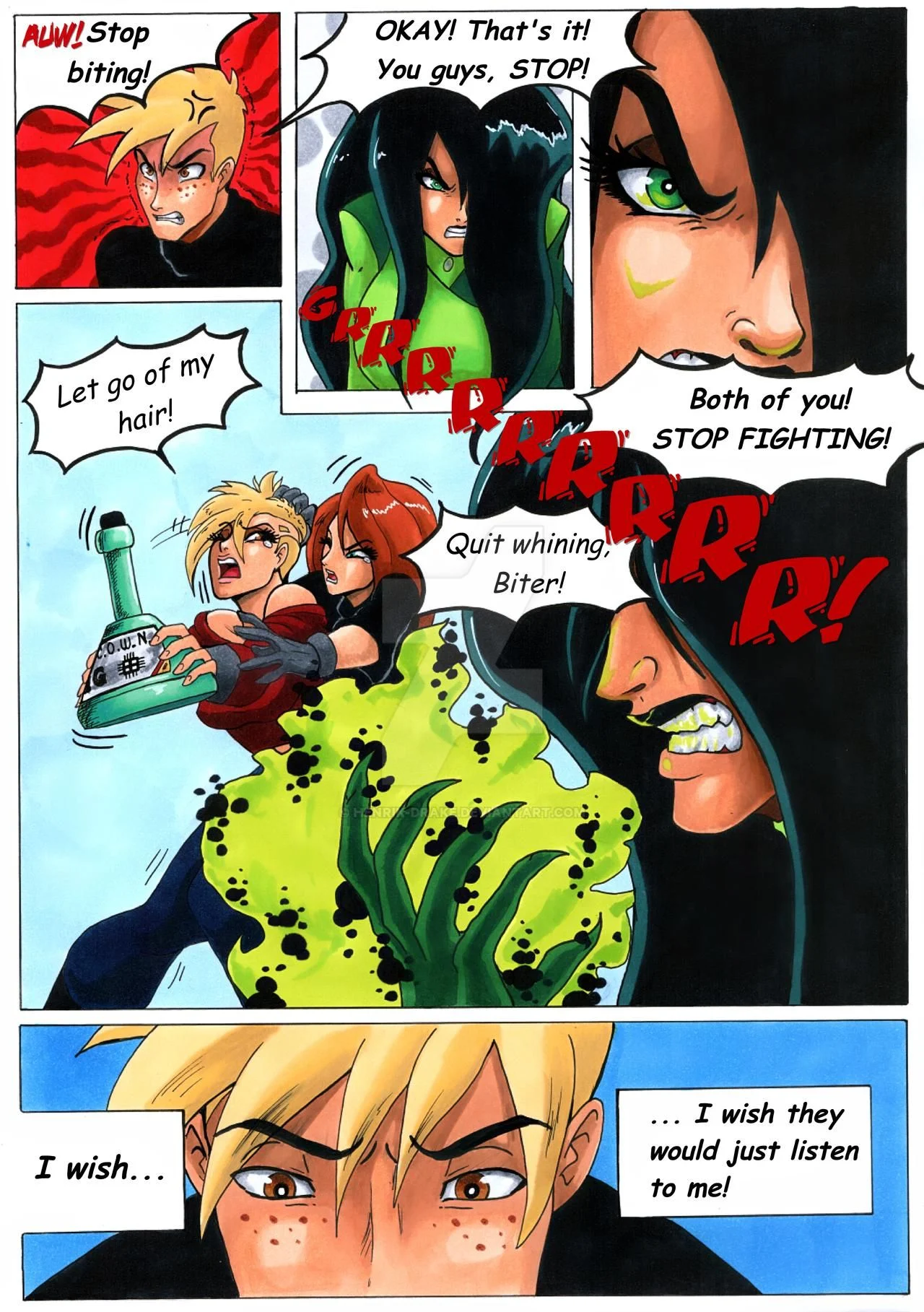 Ron Stoppable And His New Pets (Kim Possible) [Henrik Drake] - Chapter 1 — Page 20