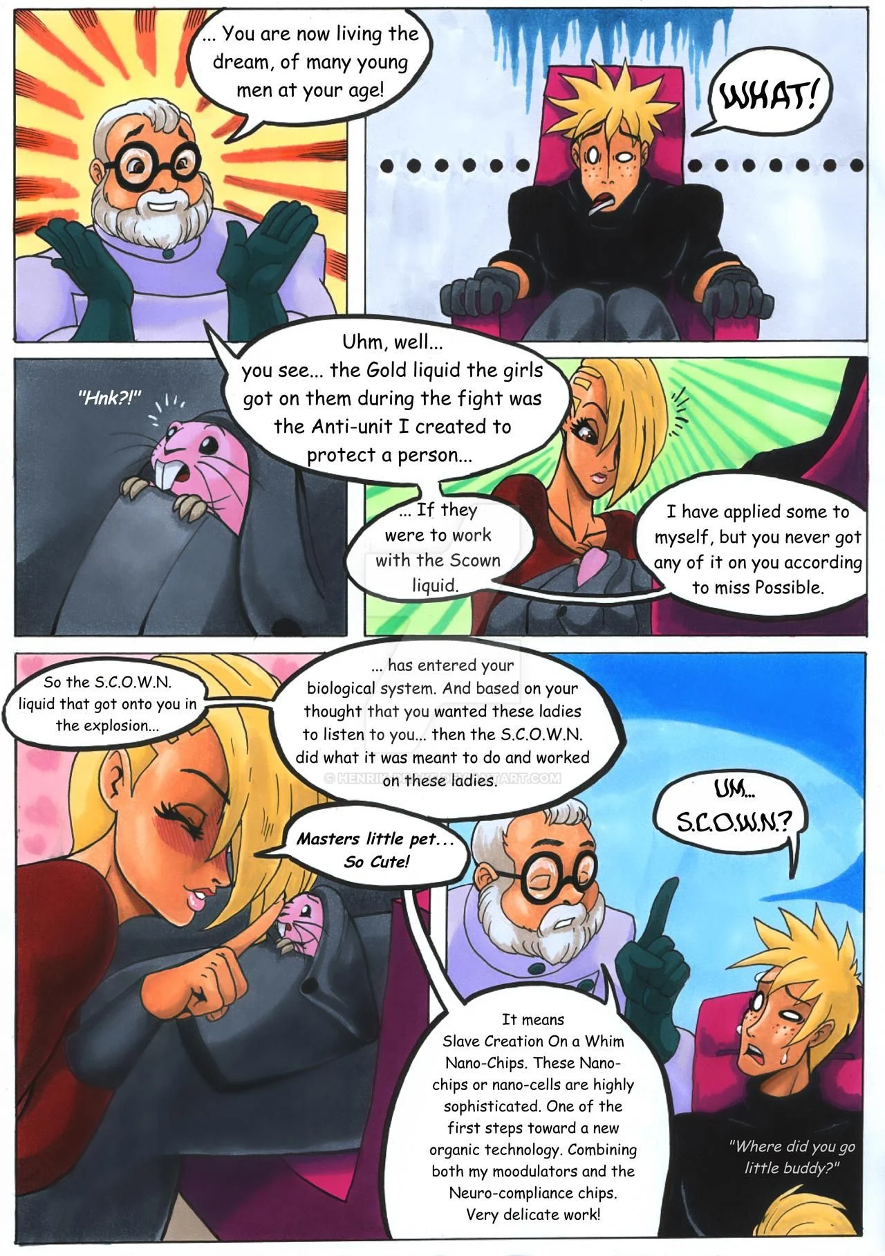 Ron Stoppable And His New Pets (Kim Possible) [Henrik Drake] - Chapter 1 — Page 29