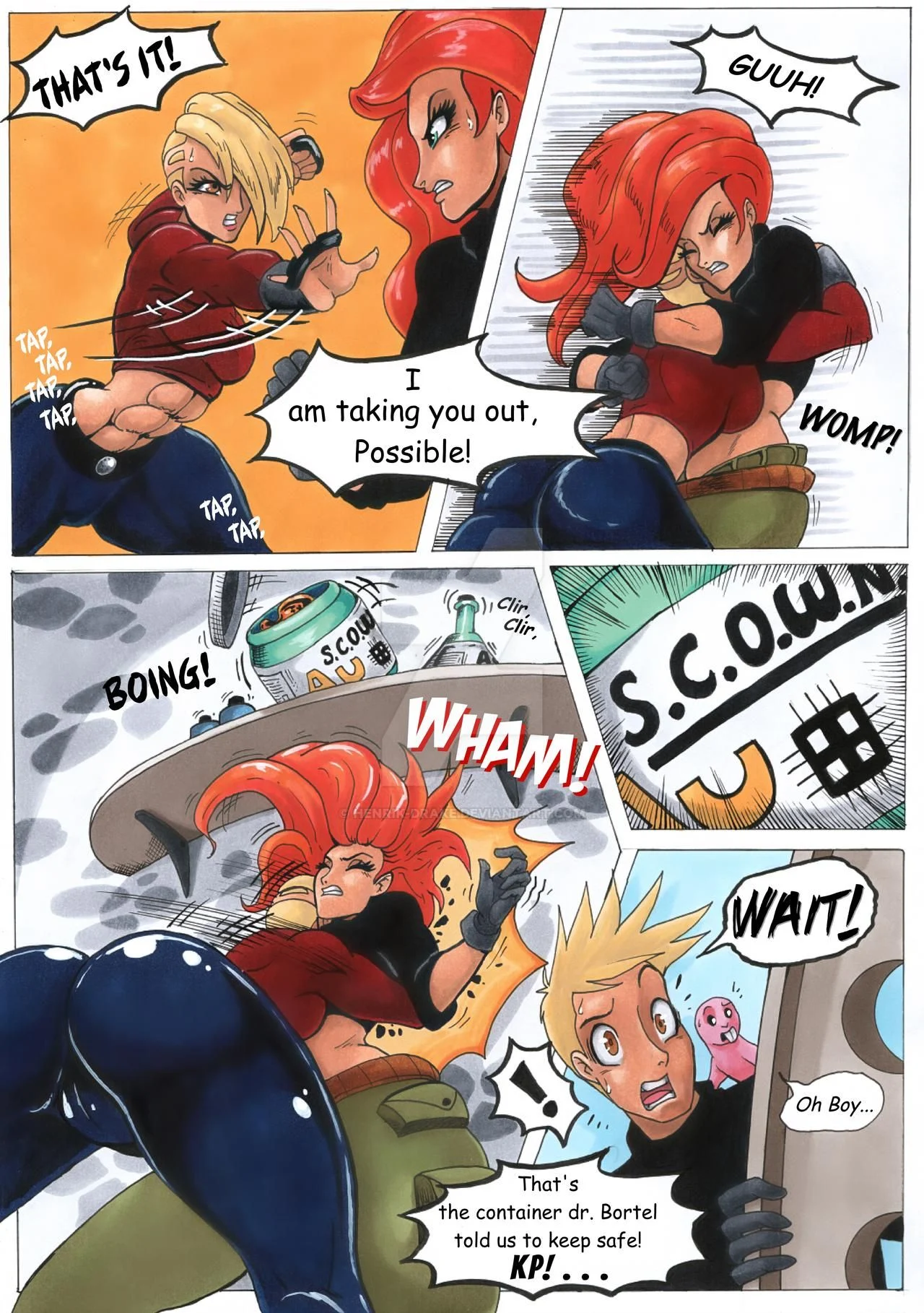 Ron Stoppable And His New Pets (Kim Possible) [Henrik Drake] - Chapter 1 — Page 9