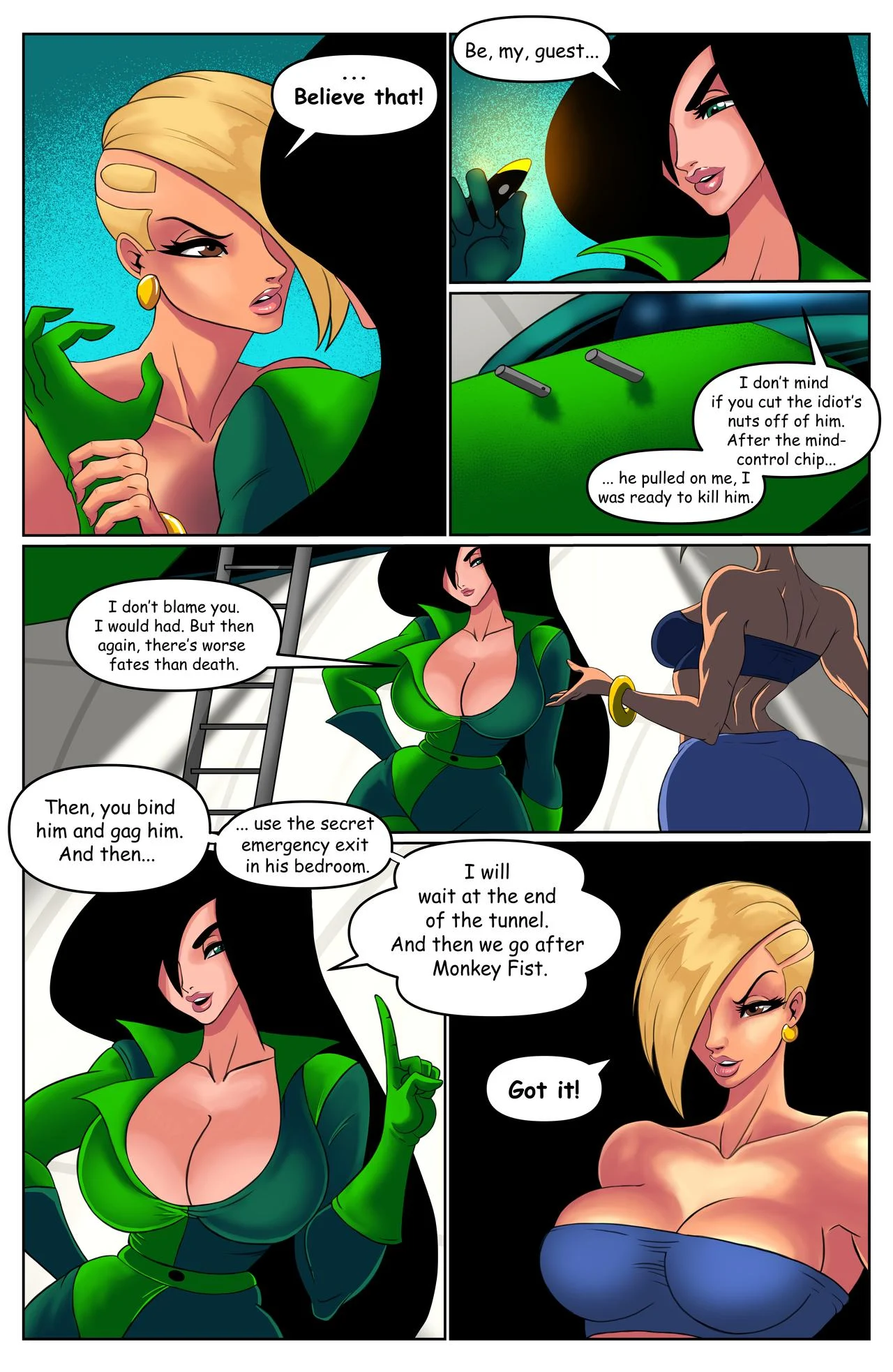 Ron Stoppable And His New Pets (Kim Possible) [Henrik Drake] - Chapter 2 — Page 24