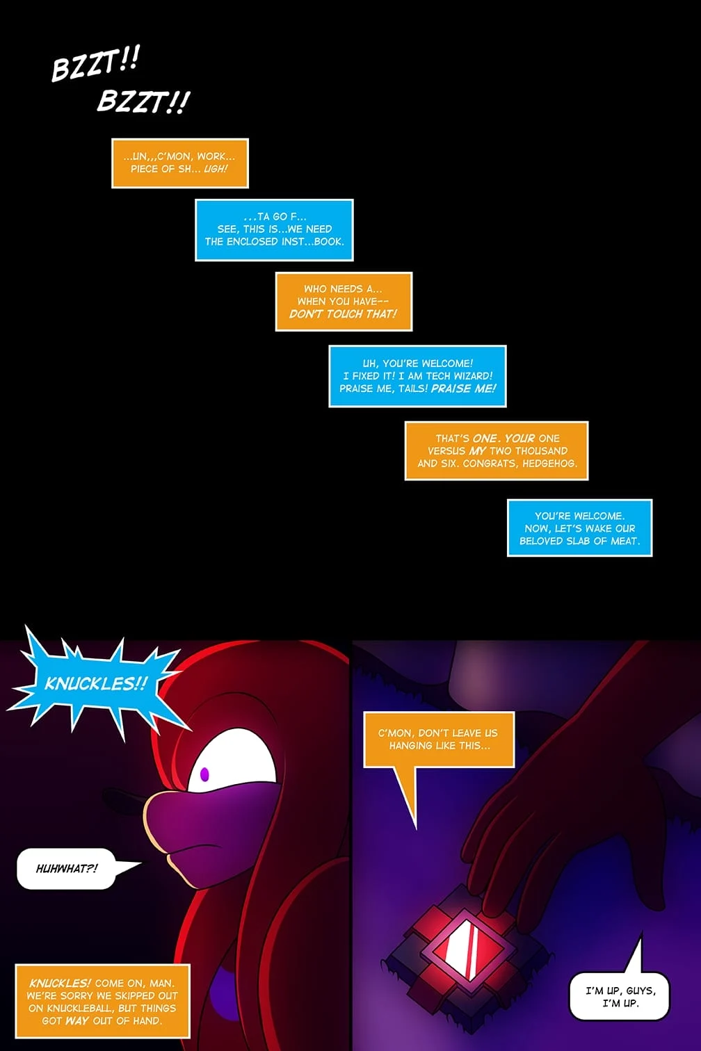 Sonic Boom: Queen of Thieves [Marik Azemus] - Chapter 1 — Page 15