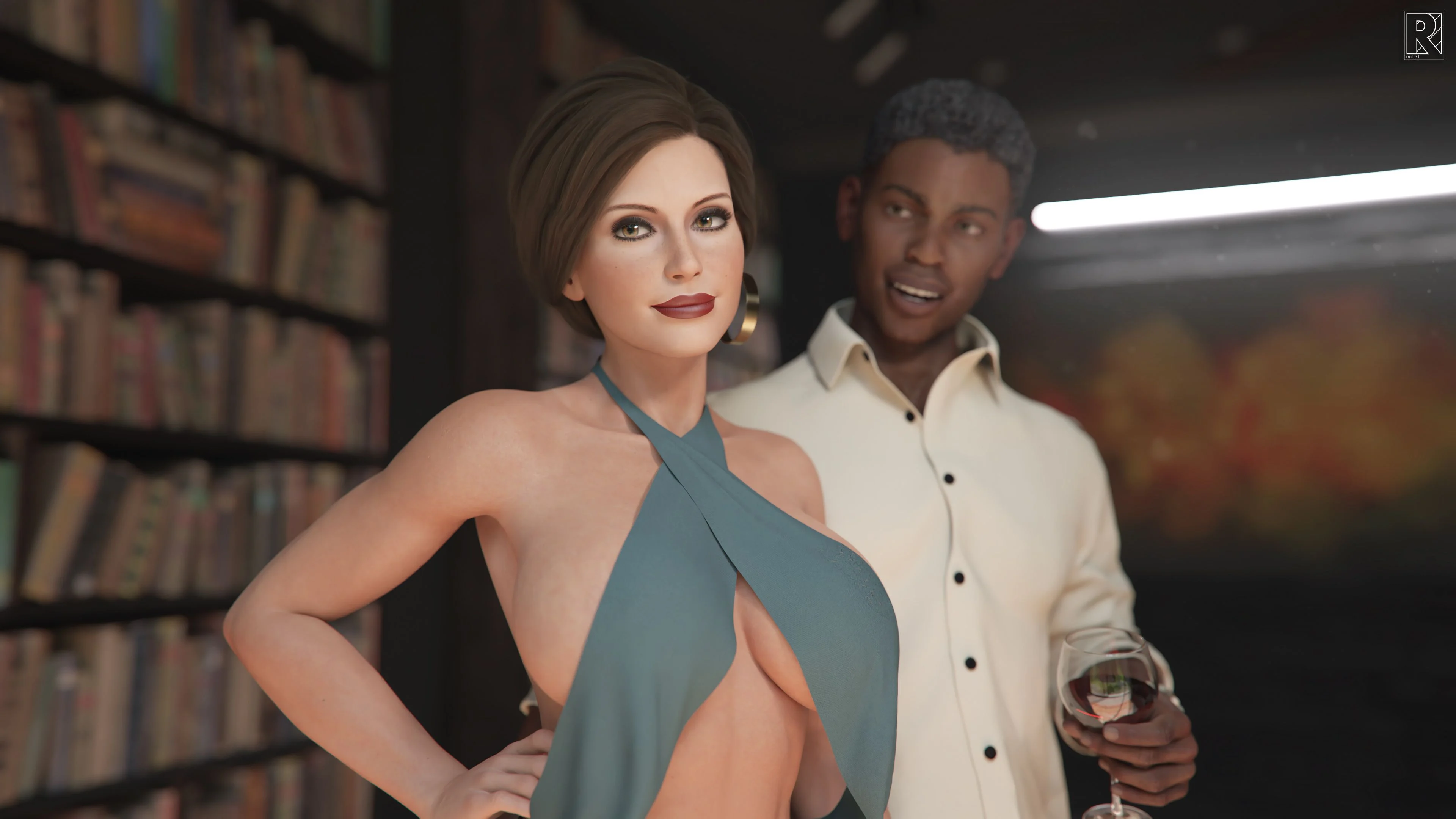 Lara’s Lustful Adventure (Tomb Raider) [Rro.lled] - Chapter 1.5 — Page 9