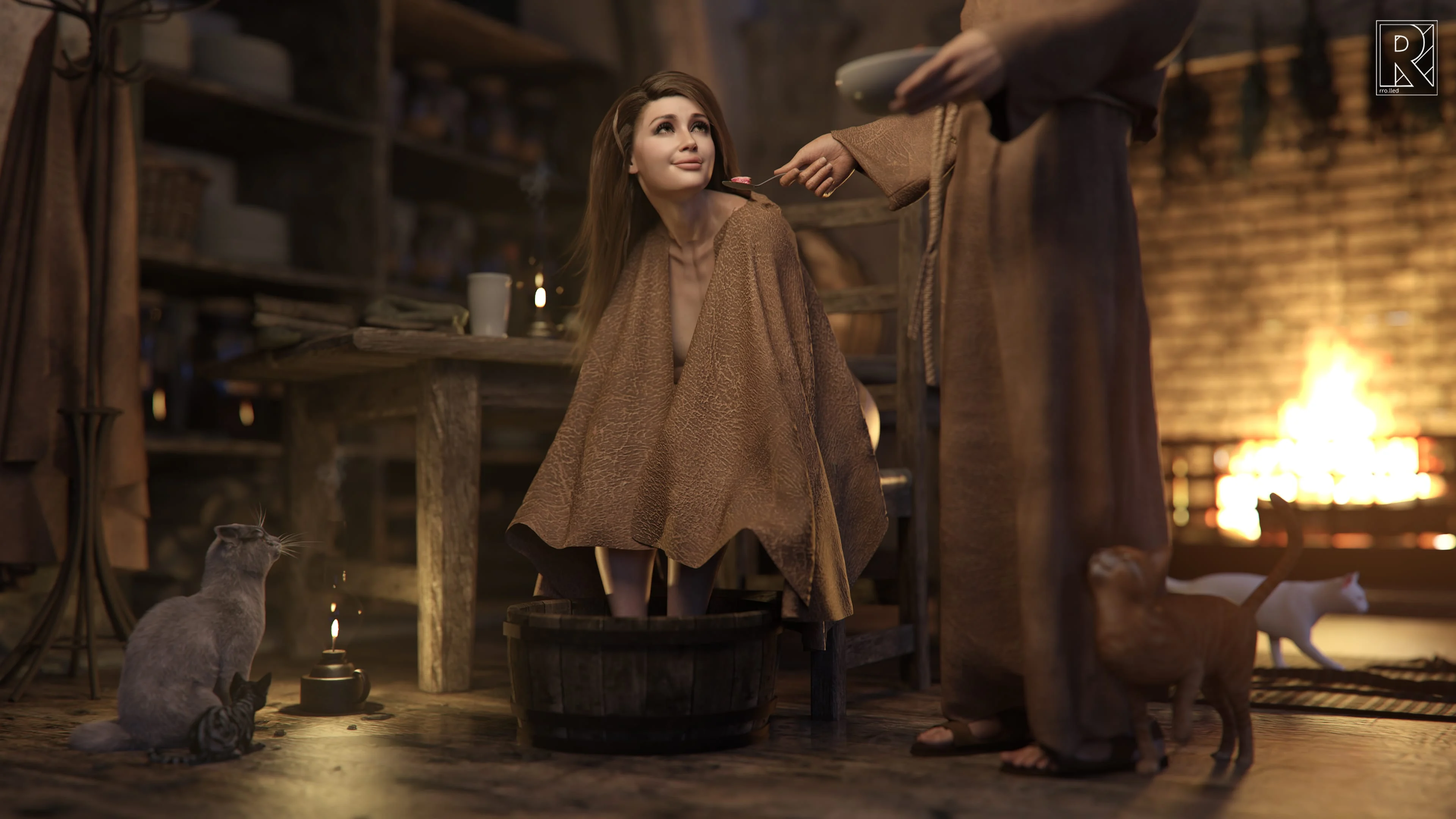 Lara’s Lustful Adventure (Tomb Raider) [Rro.lled] - Chapter 6.5 — Page 53