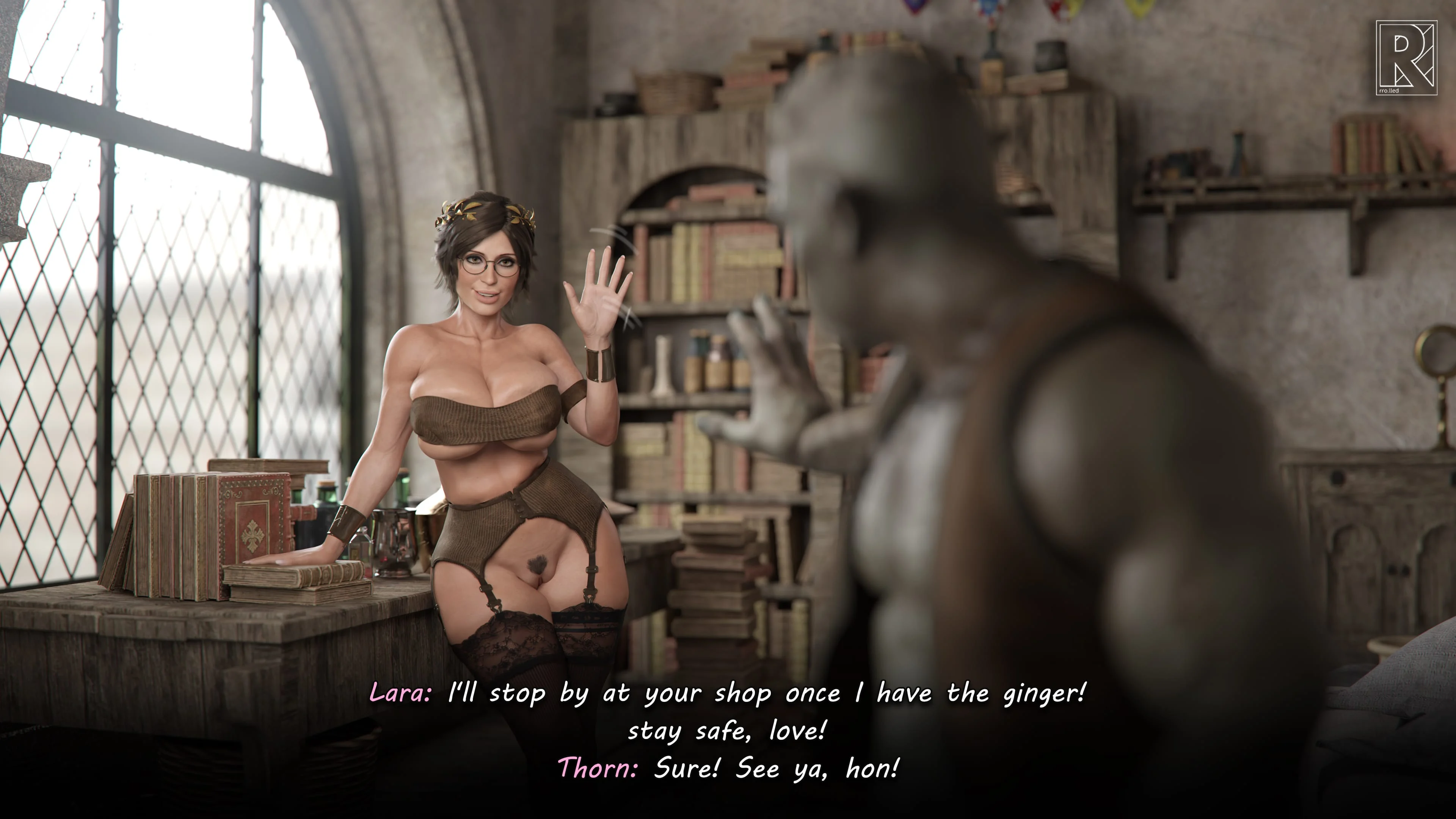 Lara’s Lustful Adventure (Tomb Raider) [Rro.lled] - Chapter 6 — Page 25