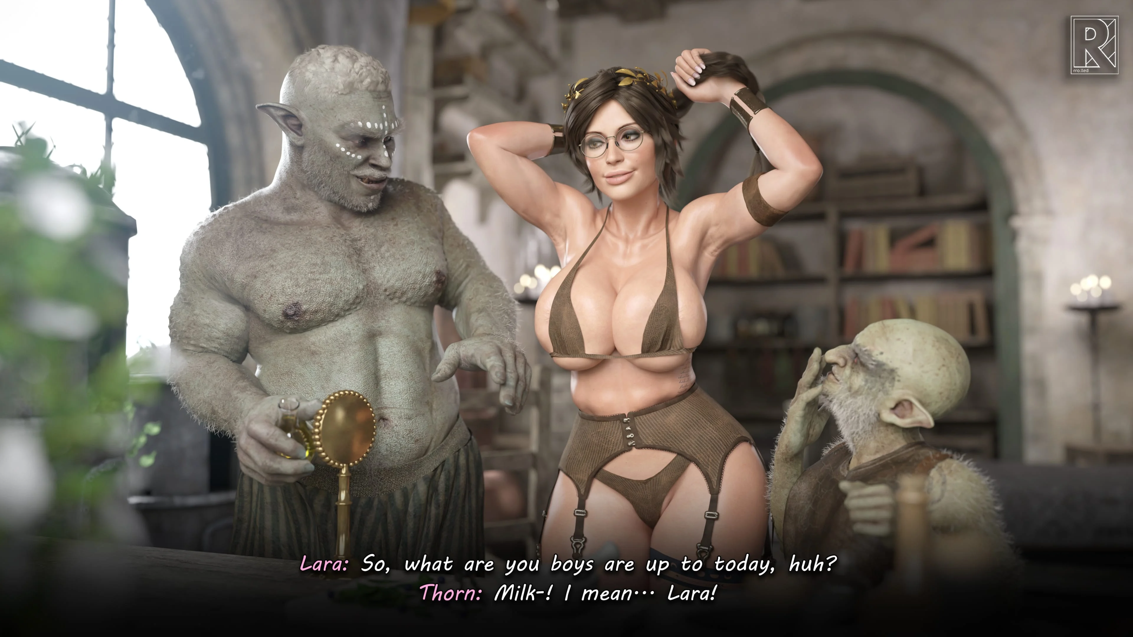 Lara’s Lustful Adventure (Tomb Raider) [Rro.lled] - Chapter 7 — Page 10