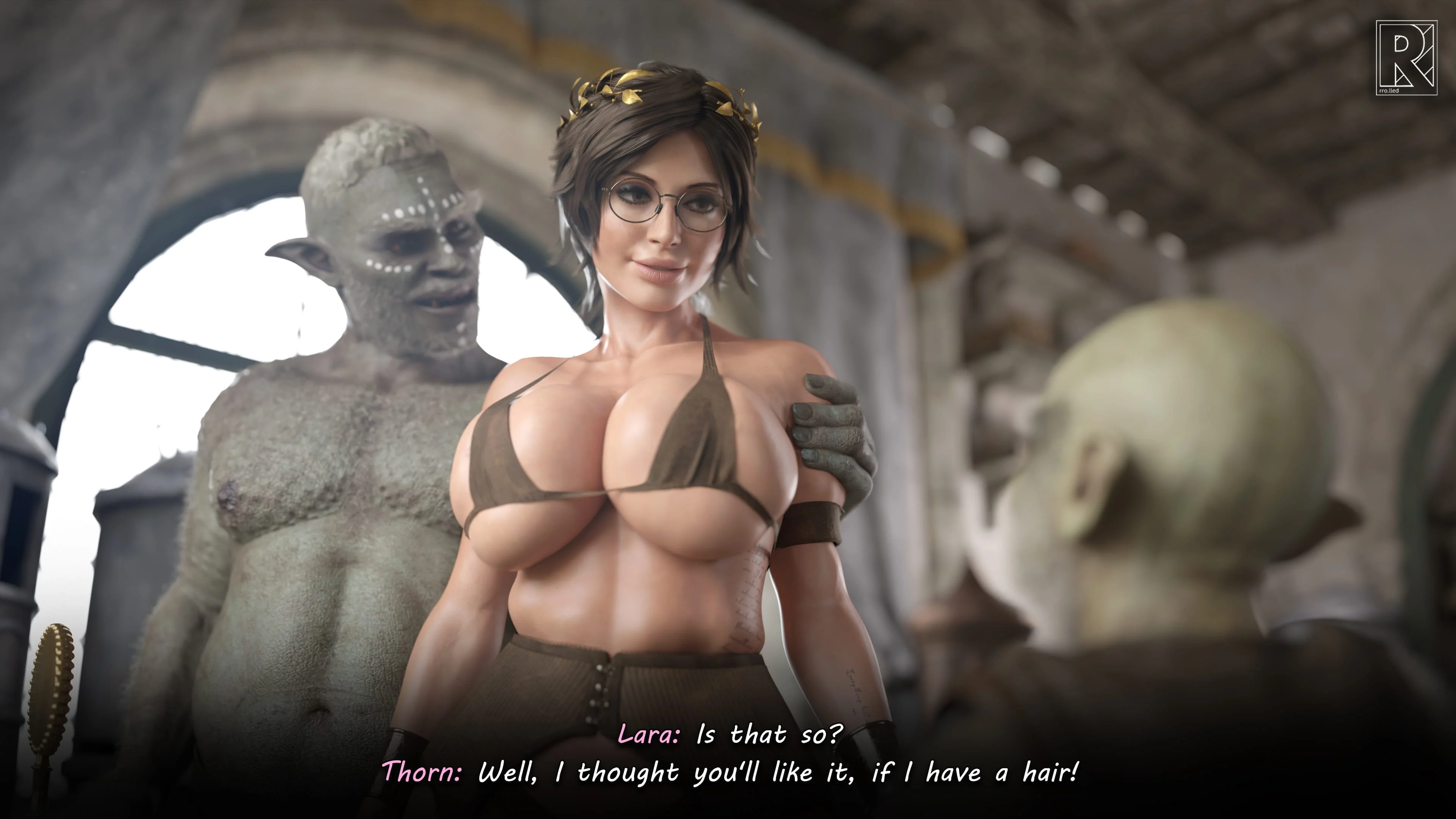 Lara’s Lustful Adventure (Tomb Raider) [Rro.lled] - Chapter 7 — Page 12