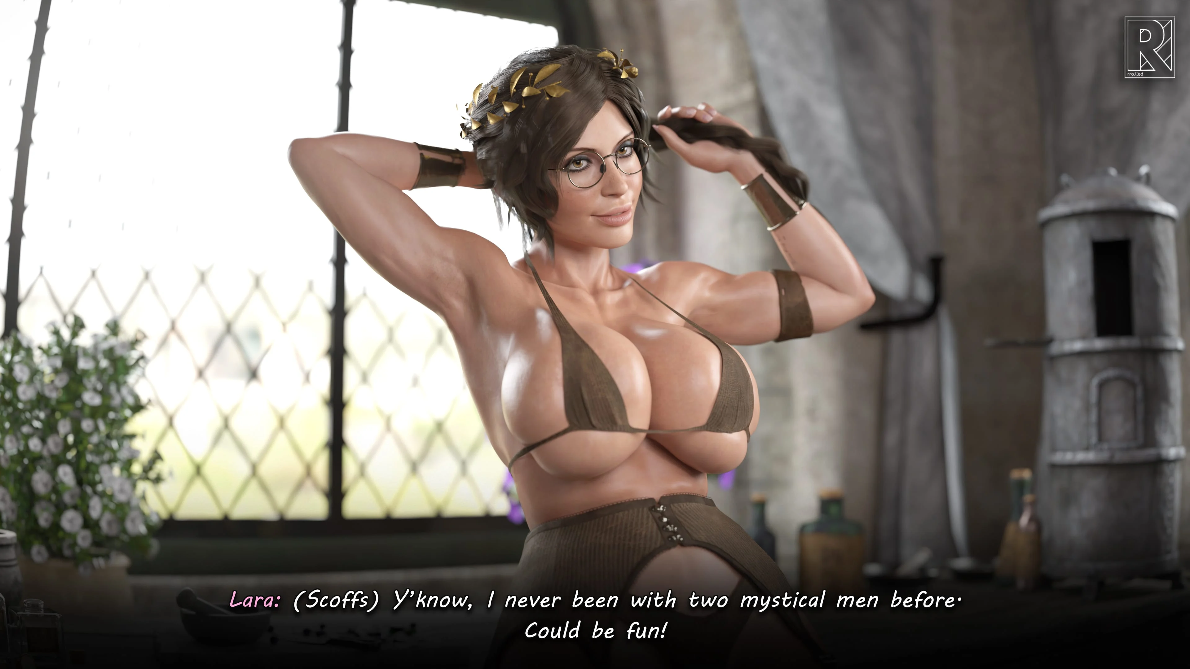 Lara’s Lustful Adventure (Tomb Raider) [Rro.lled] - Chapter 7 — Page 18