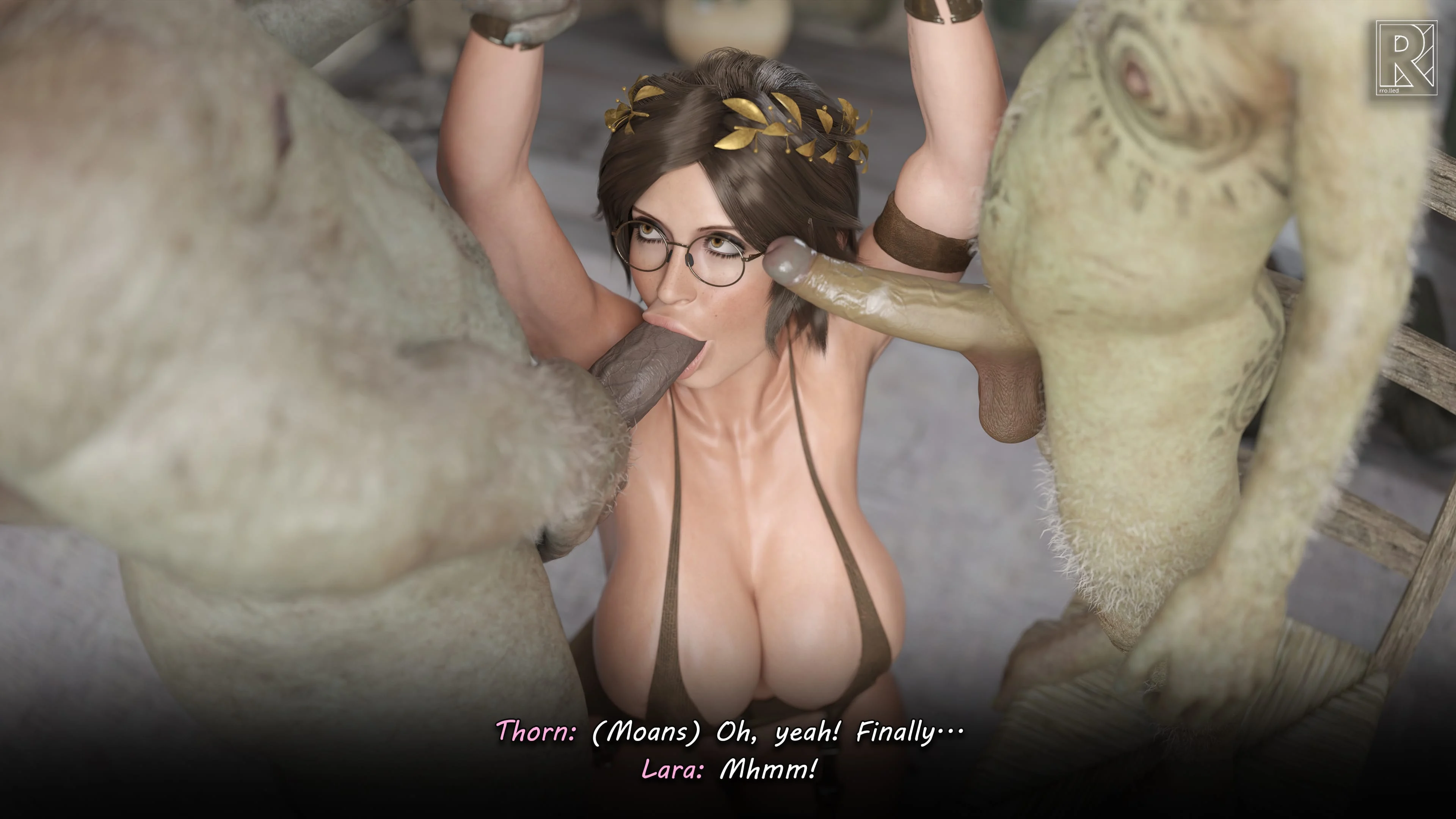 Lara’s Lustful Adventure (Tomb Raider) [Rro.lled] - Chapter 7 — Page 24