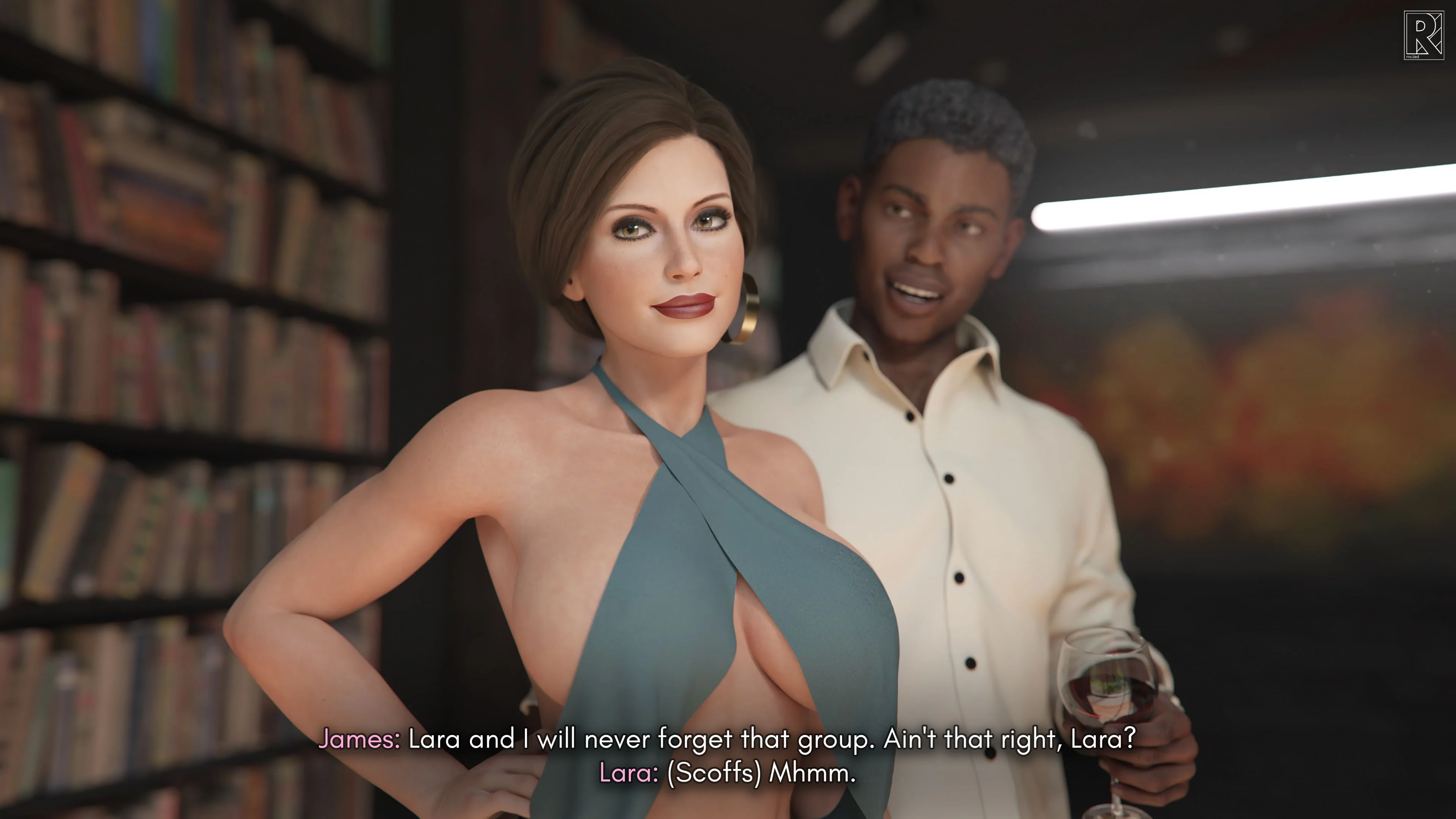 Lara’s Lustful Adventure (Tomb Raider) [Rro.lled] - Chapter 1 — Page 8