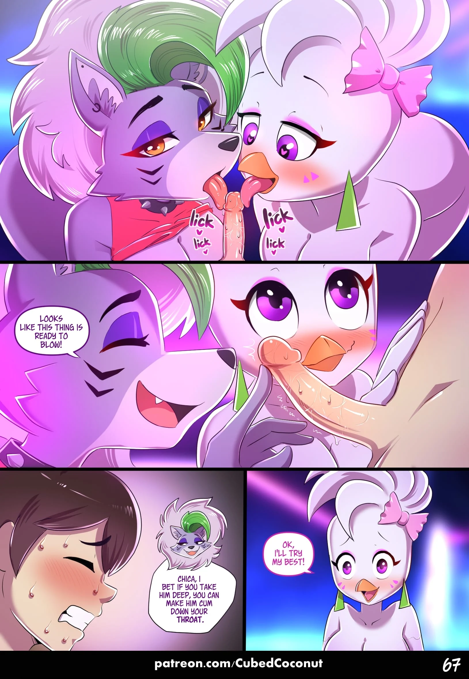 Roxy After Dark (Five Nights at Freddy’s) [CubedCoconut] - Chapter 2 — Page 29