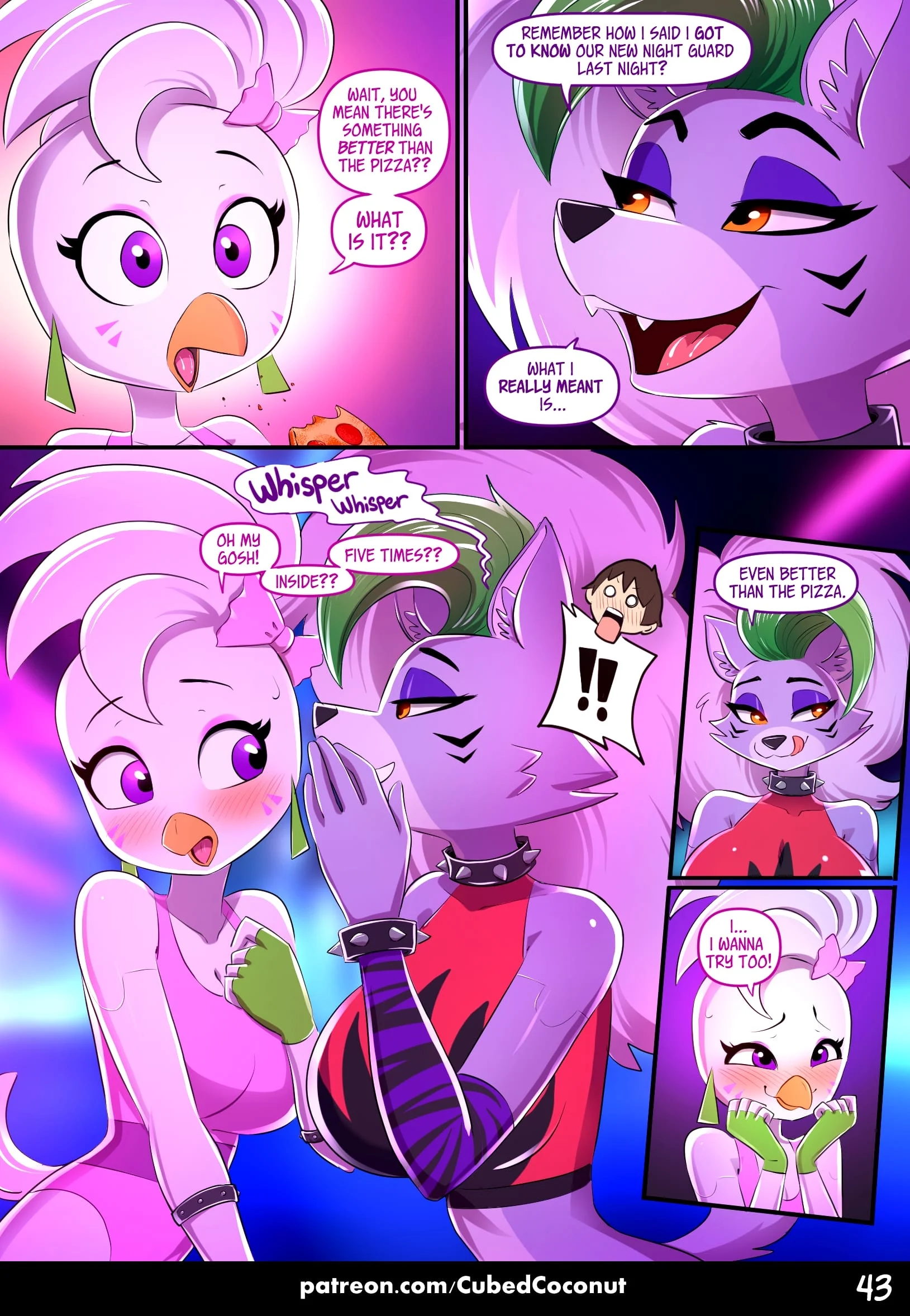 Roxy After Dark (Five Nights at Freddy’s) [CubedCoconut] - Chapter 2 — Page 5