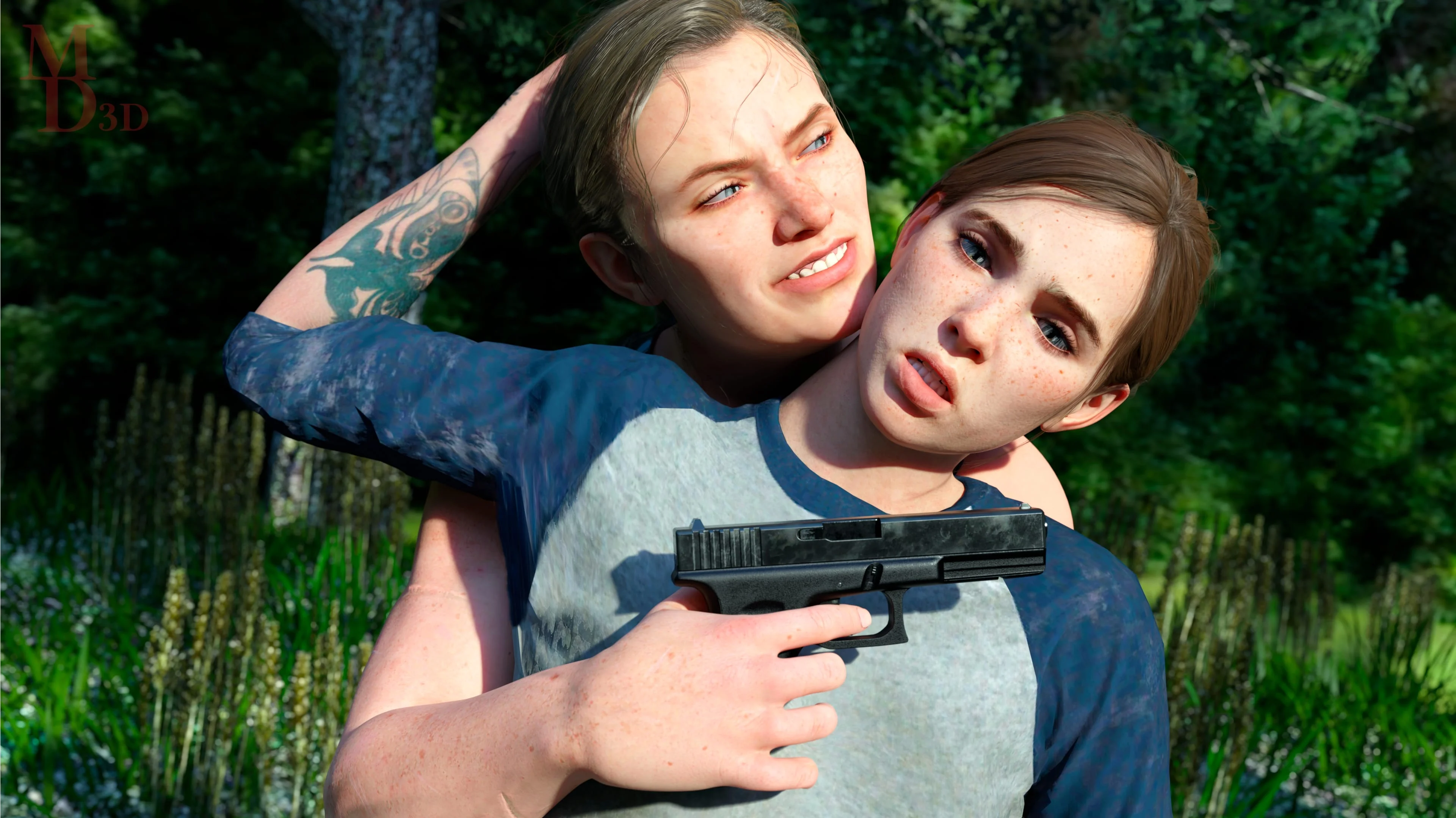 Abby and Ellie (The Last Of Us) [Magic Dragon 3D] - Chapter 1 — Page 10