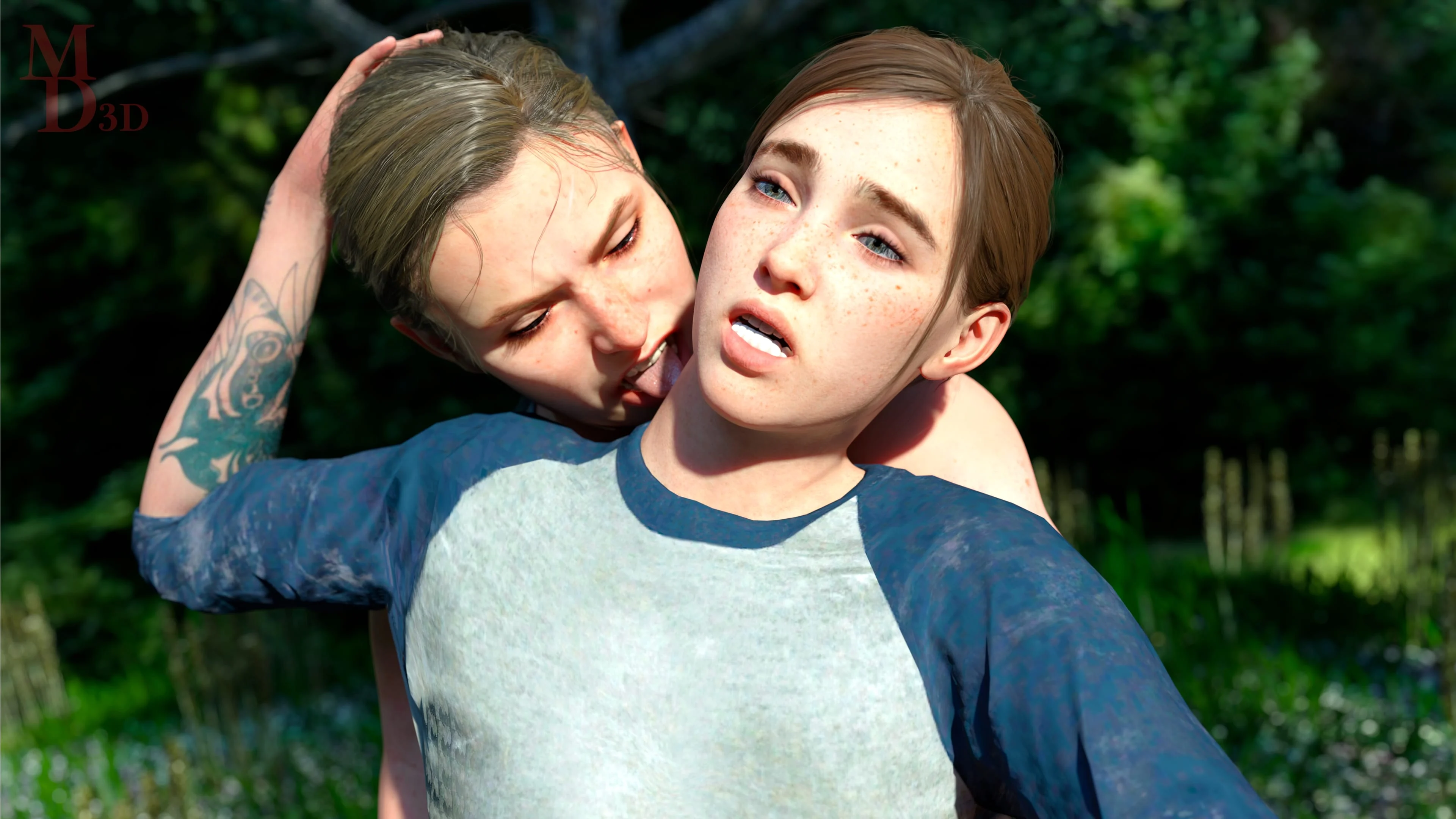 Abby and Ellie (The Last Of Us) [Magic Dragon 3D] - Chapter 1 — Page 12