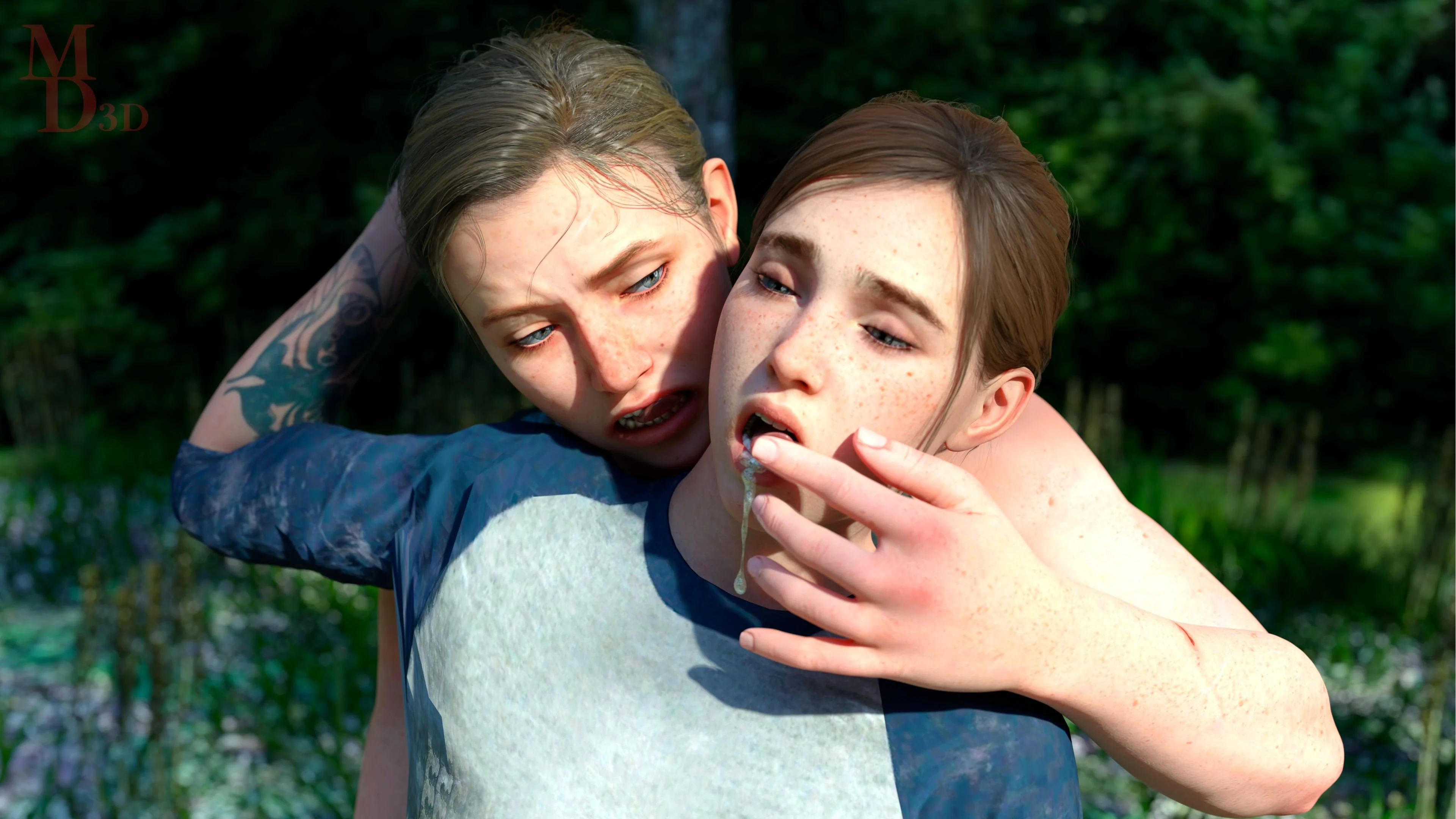 Abby and Ellie (The Last Of Us) [Magic Dragon 3D] - Chapter 1 — Page 13